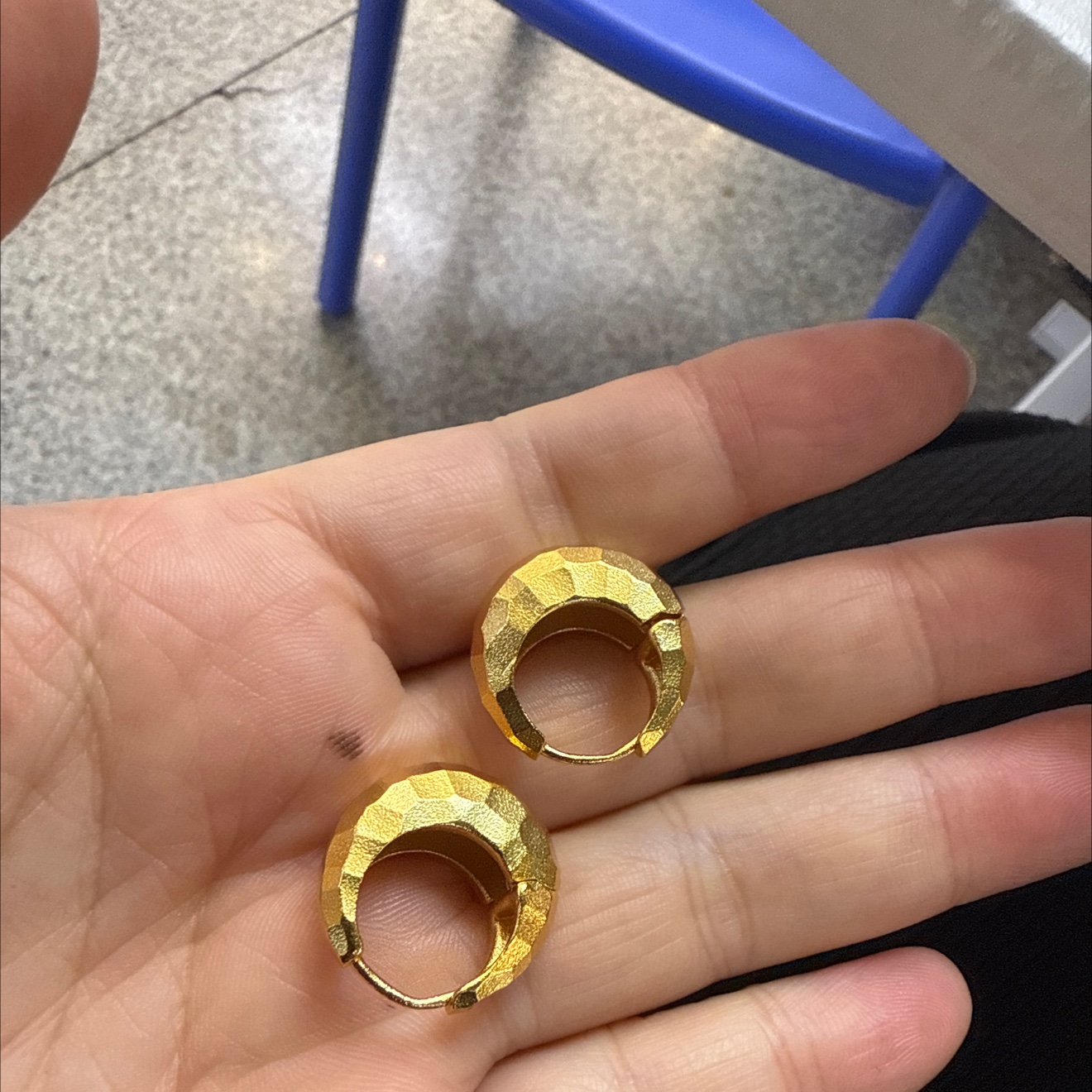 时尚国风就行时尚耳圈耳环耳饰简约耳环女气质百搭耳饰品潮流耳环款式