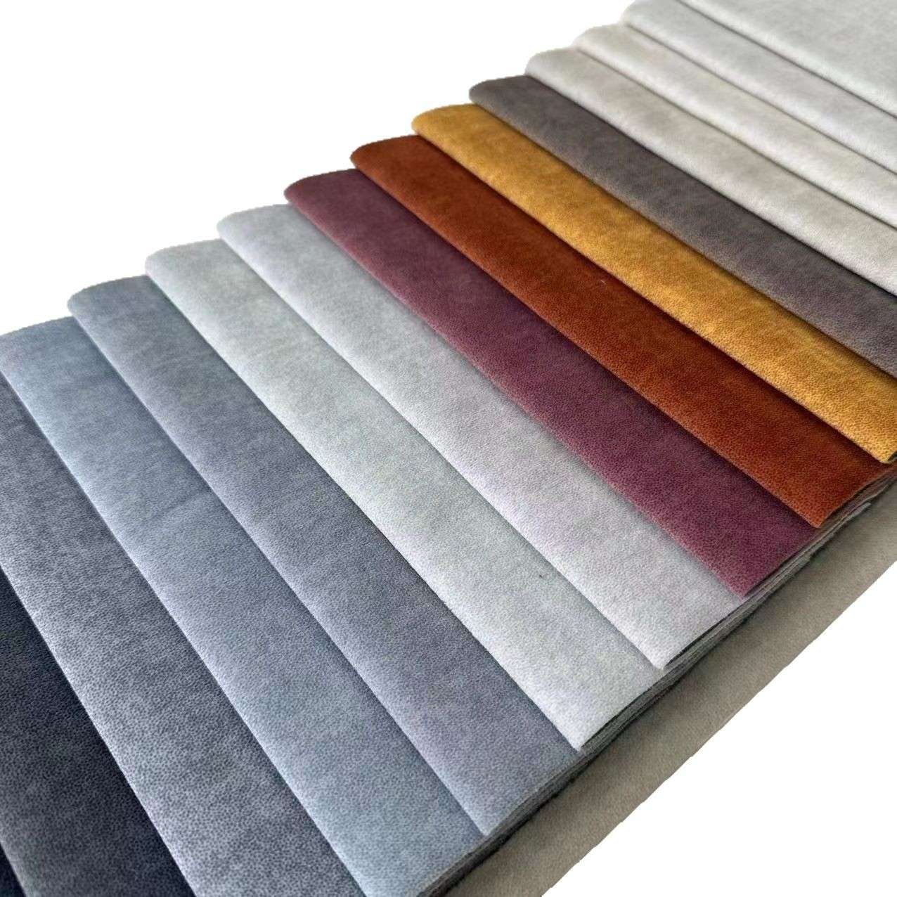 Matte fleece printed short plush fabric, sofa cushions, throw pillows, jewelry boxes, clothing, handbags, home textile fabric