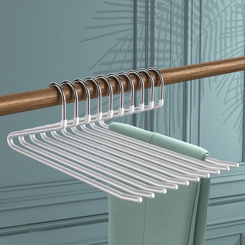 鹅型多功能裤挂晾衣架服装店旅行便携式衣物挂型无痕防滑裤架详情图9