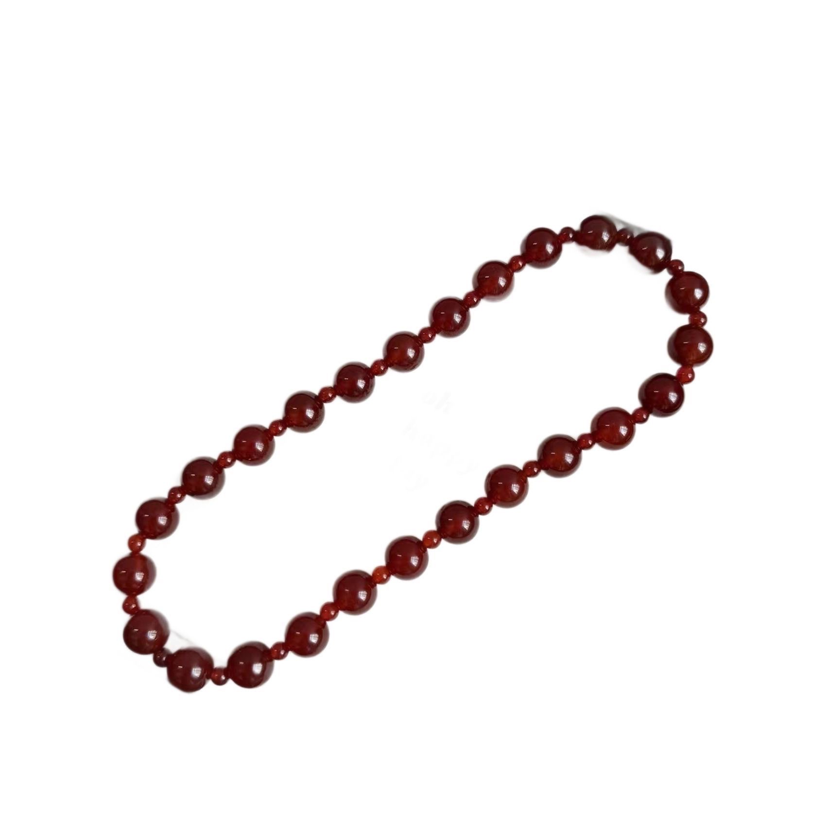 【许妍同款】灵月阁高颜值冰种红玛瑙双圈手链高级送人礼物闺蜜款【许妍同款】灵月阁高颜值冰种红玛瑙双圈手链高级送人礼物闺蜜款详情图4