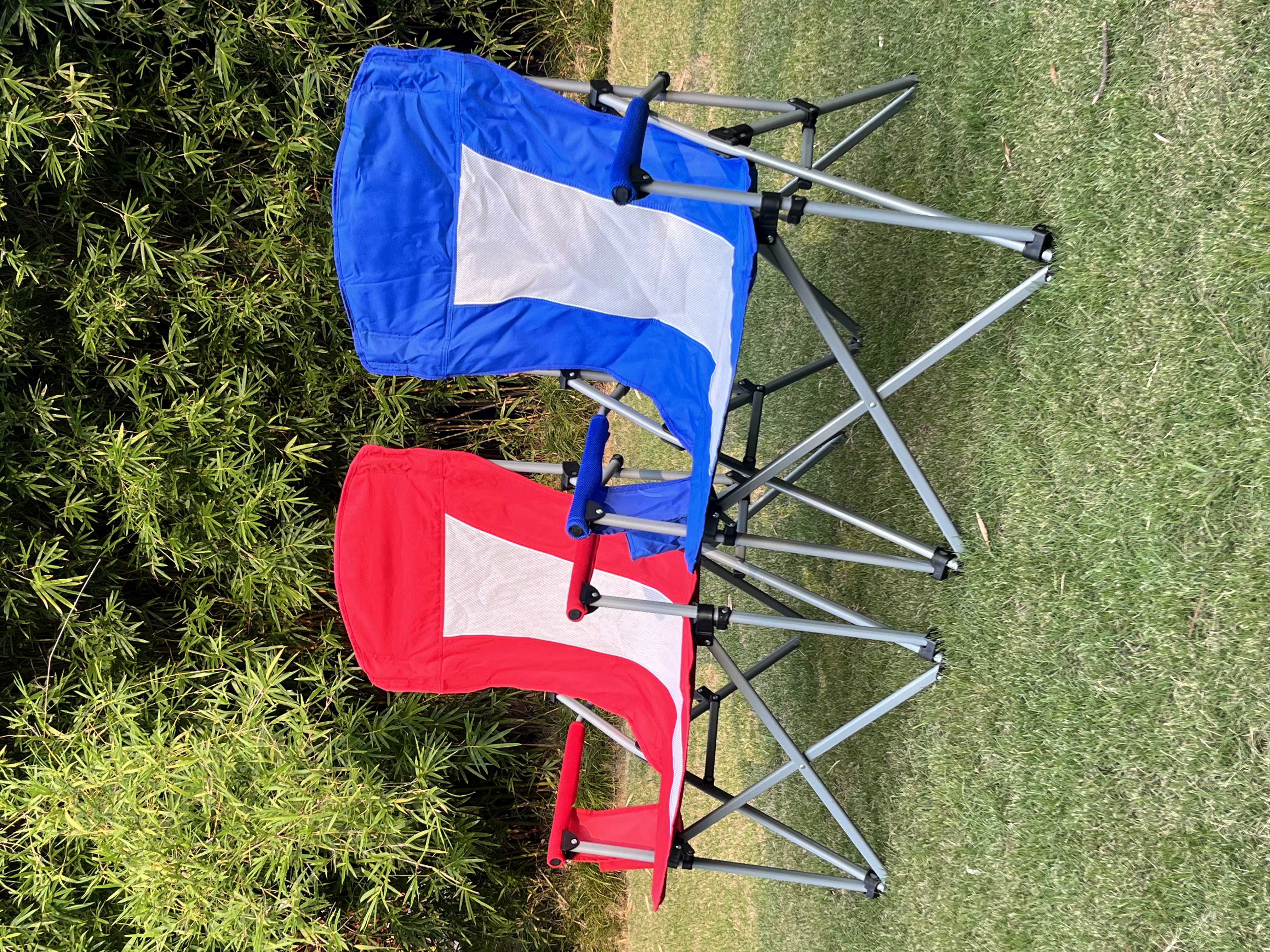 户外折叠沙滩椅三色椅露营休闲椅子靠背躺椅钓鱼椅细节图