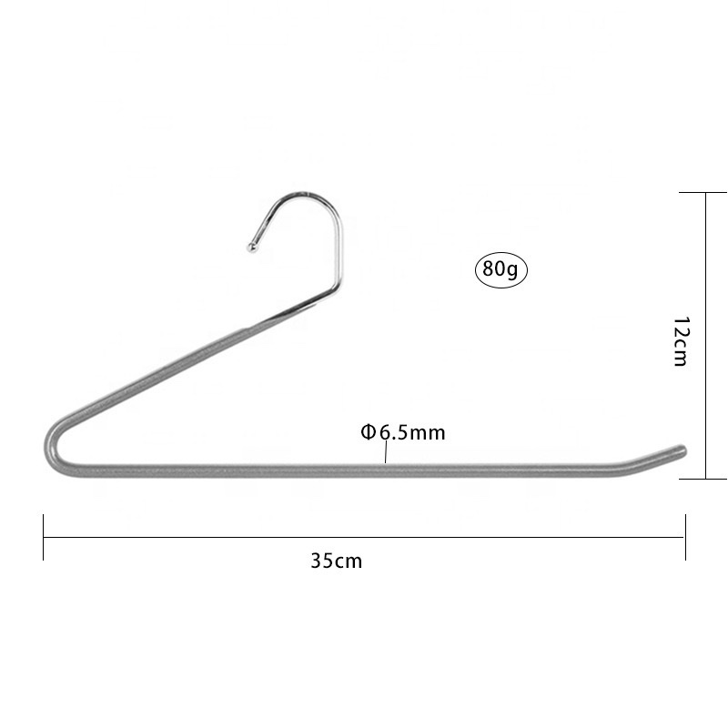 鹅型多功能裤挂晾衣架服装店旅行便携式衣物挂型无痕防滑裤架详情图2