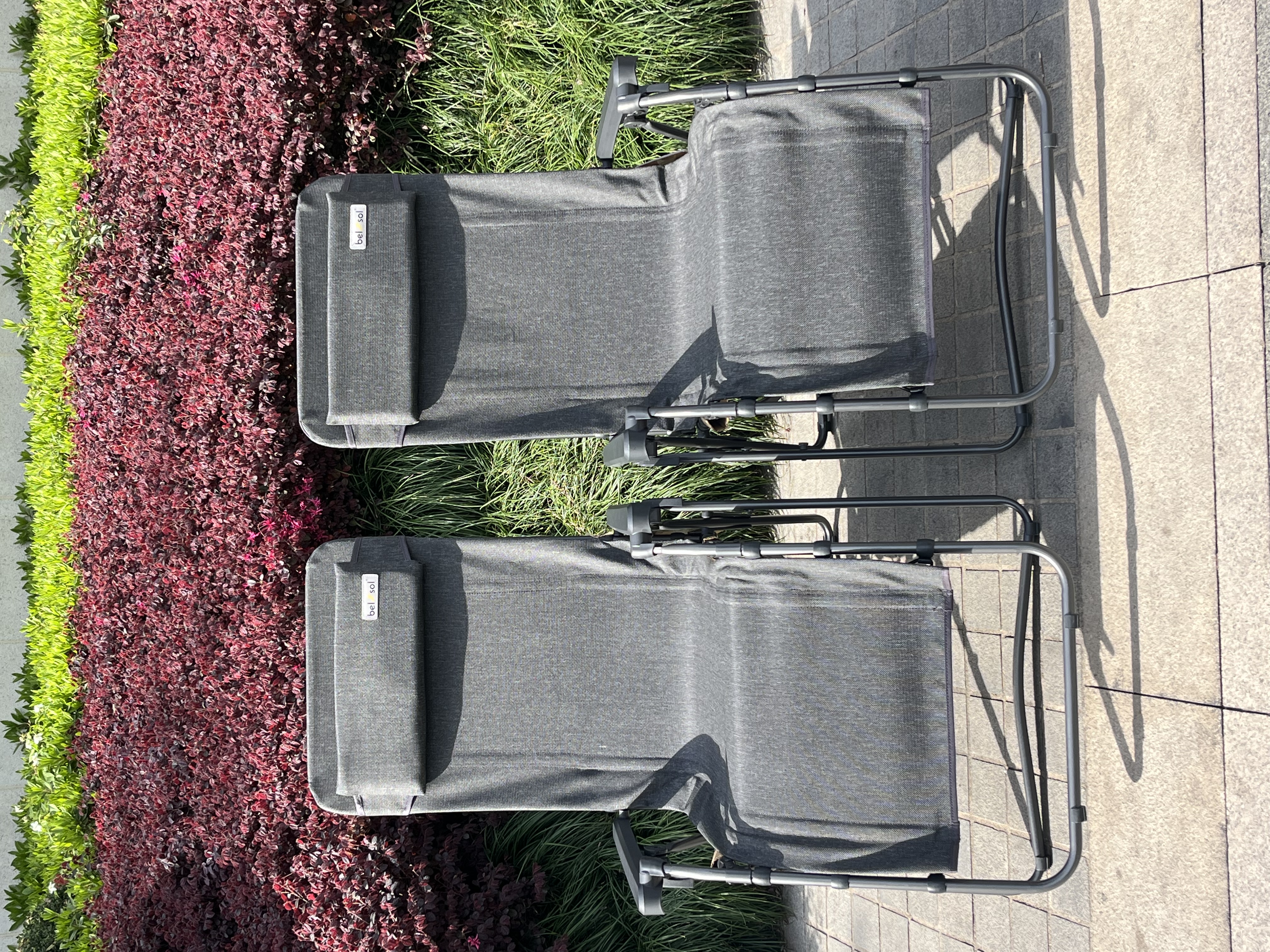 户外折叠躺椅午休午睡办公室靠椅折叠床休闲靠背沙滩椅子懒人家用阳台 