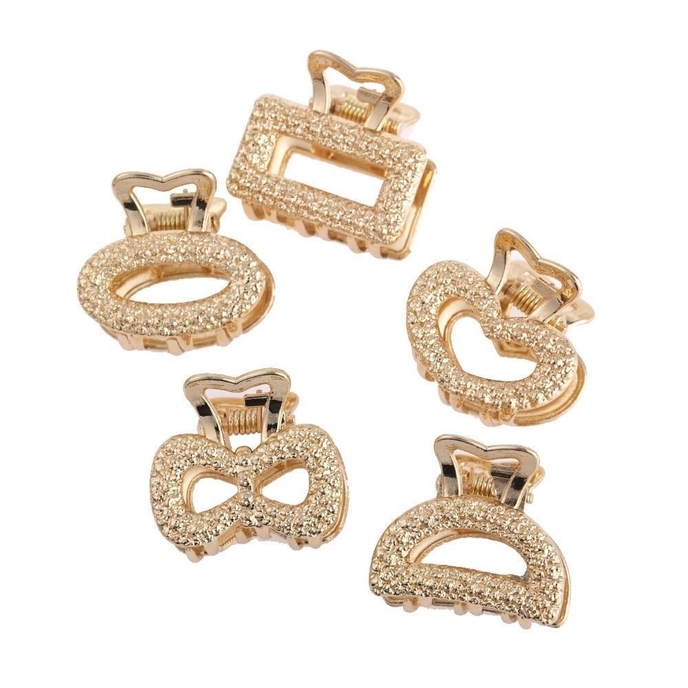 Randomly dispatched high-end small grippers, light luxury high-end hair clips, stylish hair clips, adult head grippers, and iron metal hair clips detail image 2
