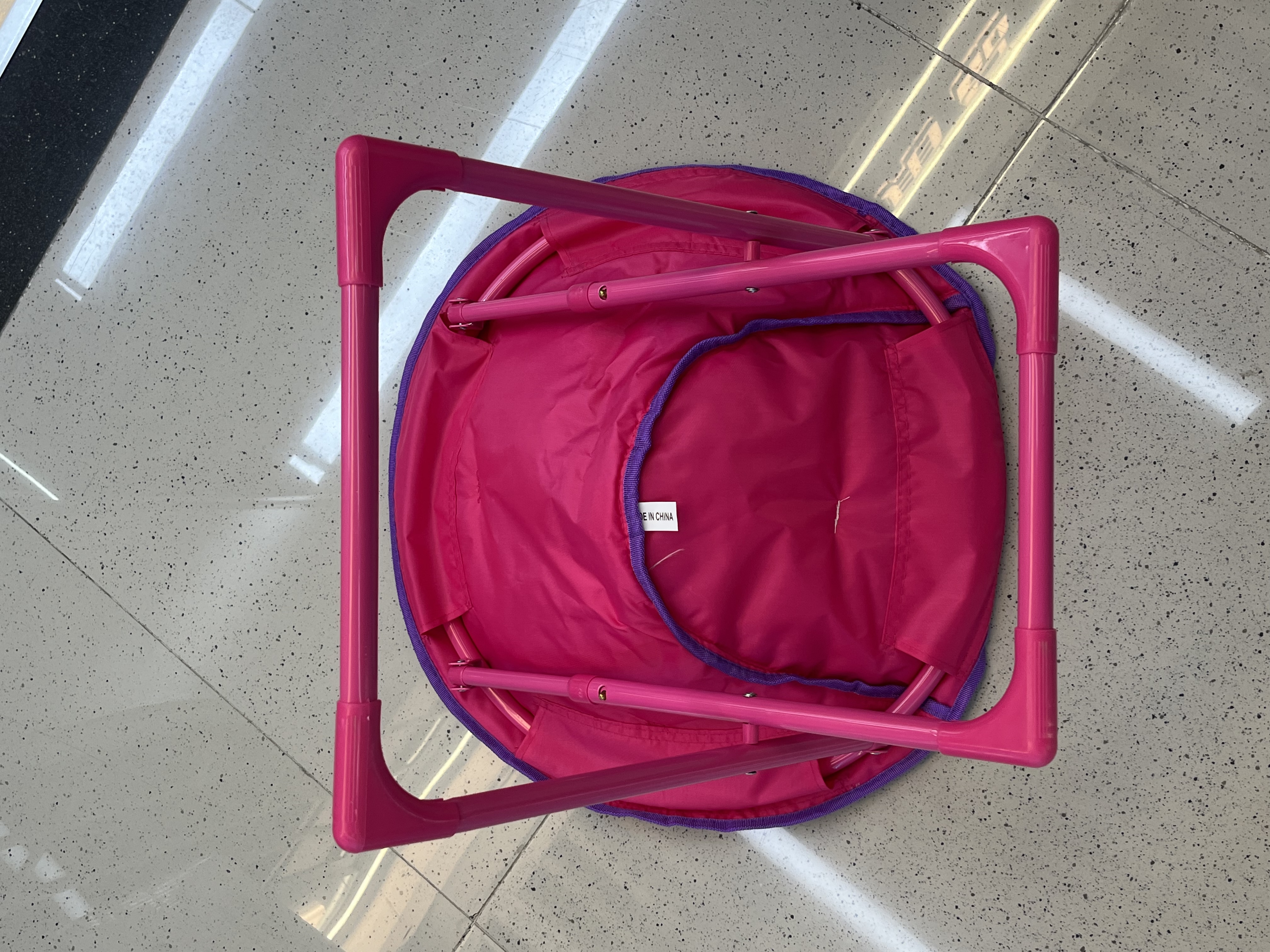 儿童月亮椅懒人椅太阳椅宝宝卡通折叠靠背椅休闲板凳幼儿园小椅子 详情图11