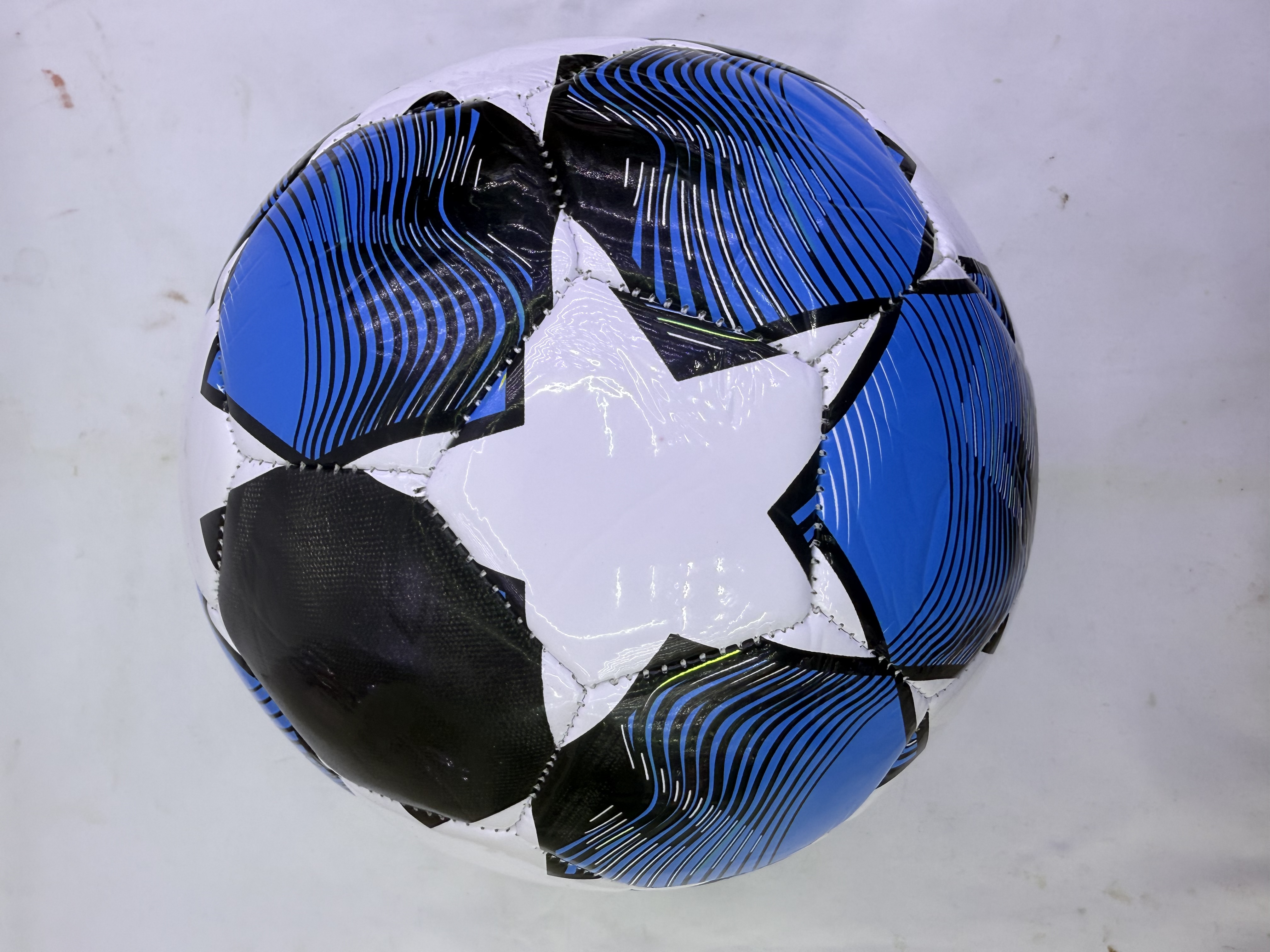 No. 5 foamed PU football five-pointed star color mixed packaging is suitable for children aged 5 and above to adults details Picture