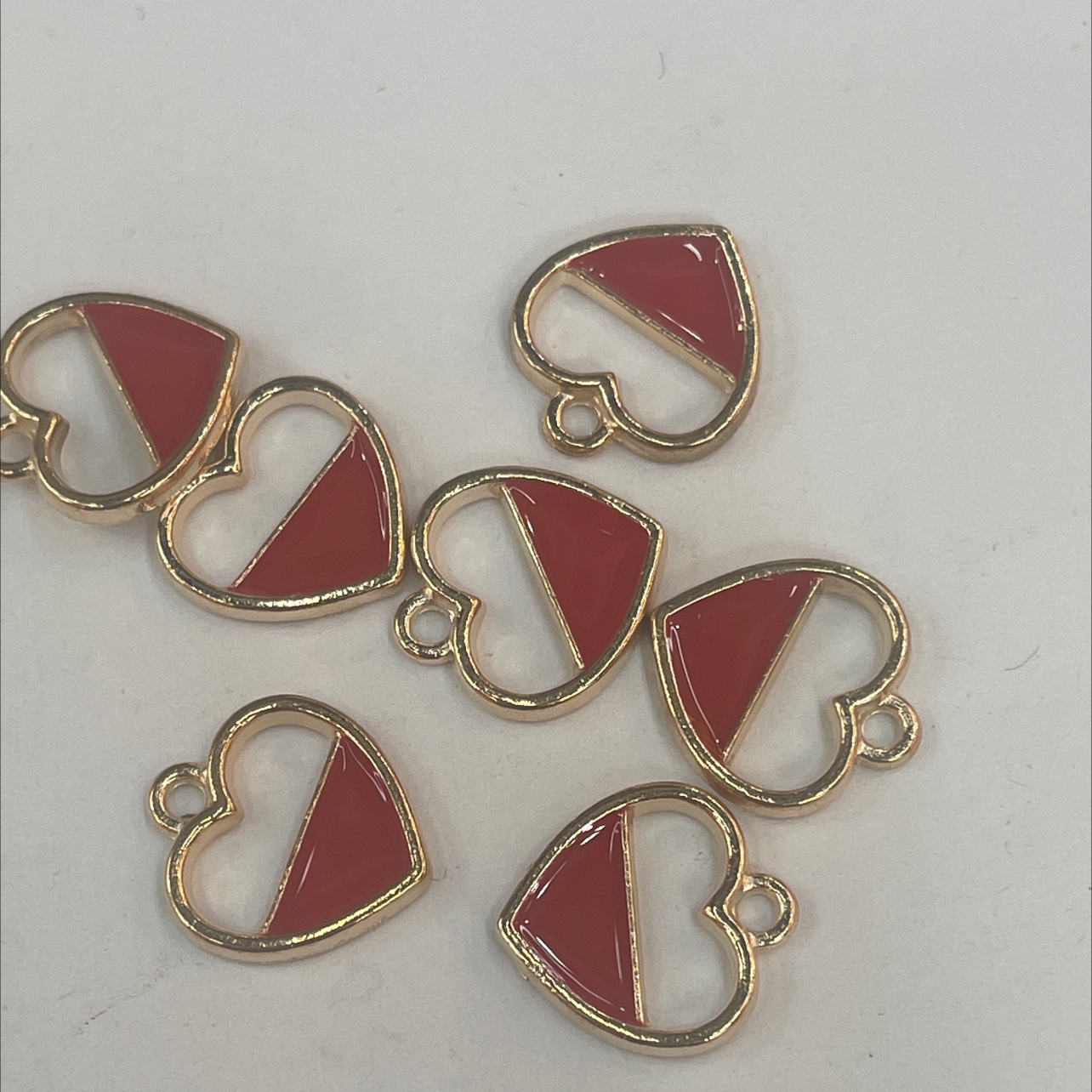 项链挂件，手链配件，头饰配件，白底实物图