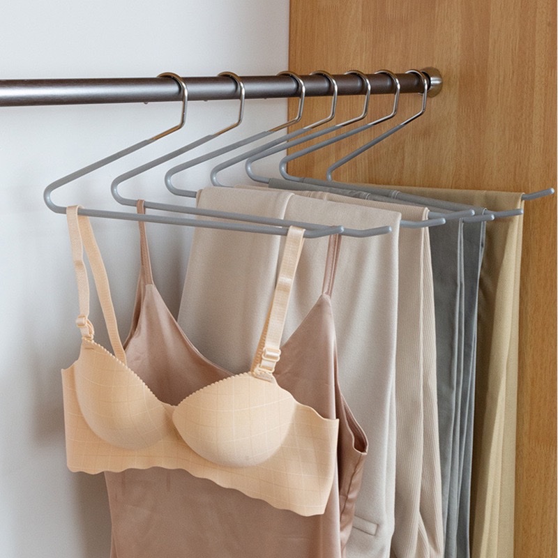 鹅型多功能裤挂晾衣架服装店旅行便携式衣物挂型无痕防滑裤架详情图4