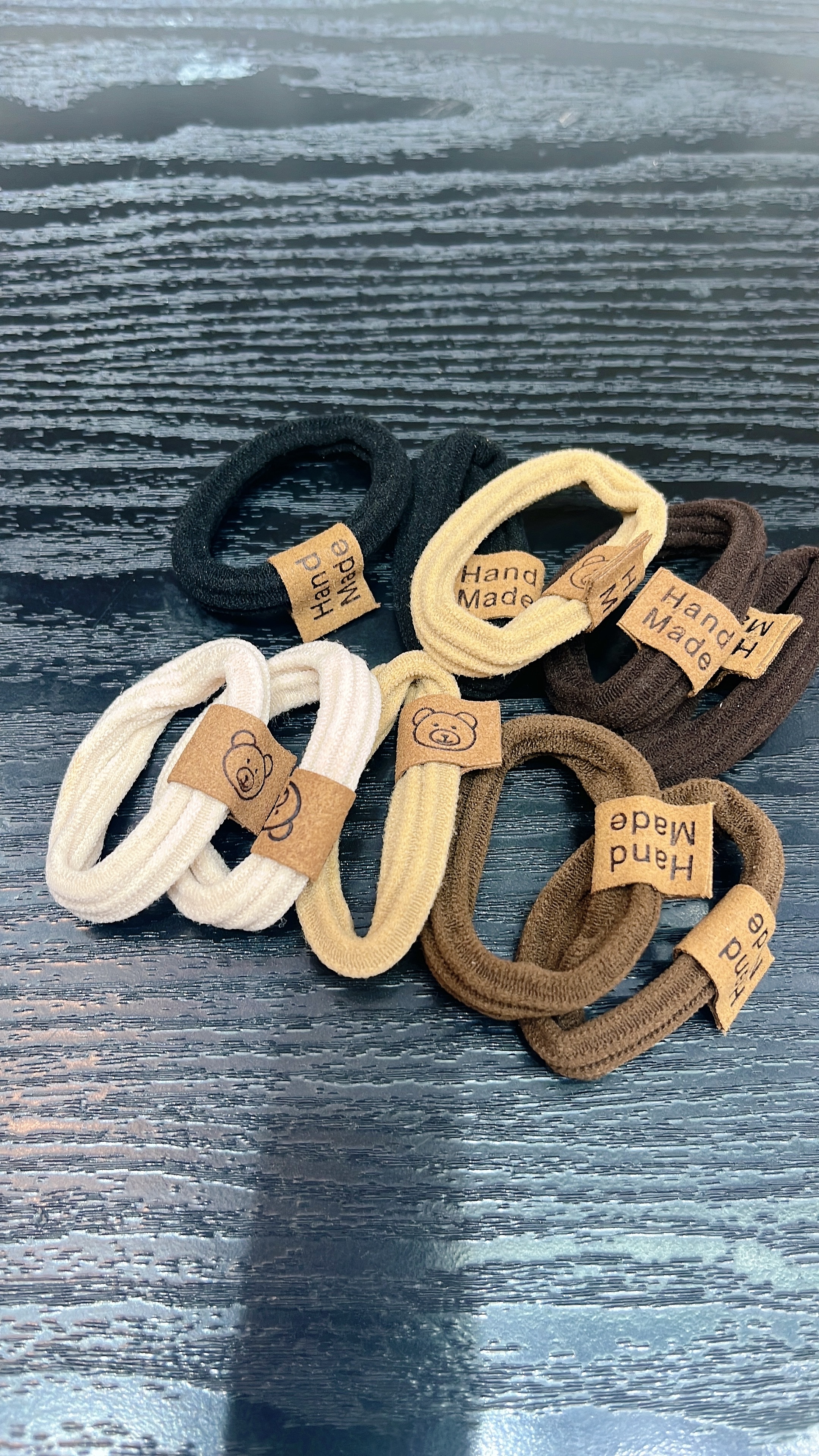 菲来雅女士拼接发绳韩版头箍头饰时尚简约百搭发饰配件