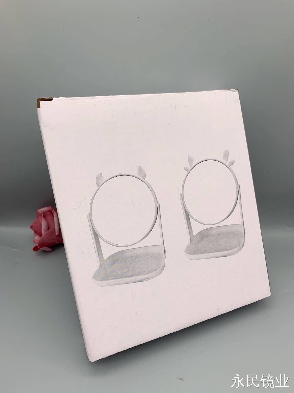 【 Yongmin Mirror Industry 】201A Deer Ear Storage Mirror for export, exquisite design, clear and bright mirror surface, factory direct sales detail image 4