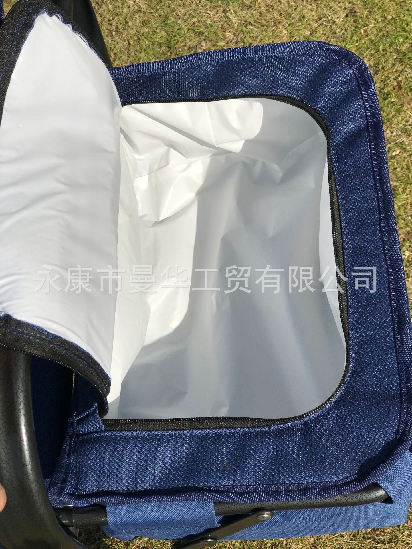 欧版新款折叠椅户外休闲写生便携豪华导演椅带侧台带冰包加大尺寸 详情图14