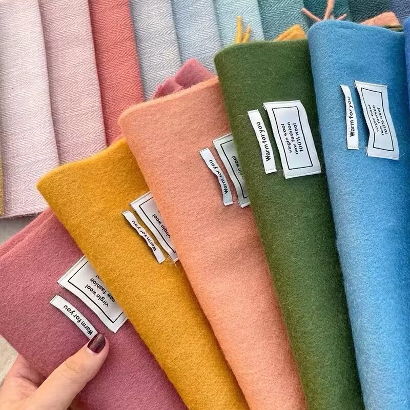 100% wool Korean-style casual and fashionable scarf and neck details Picture