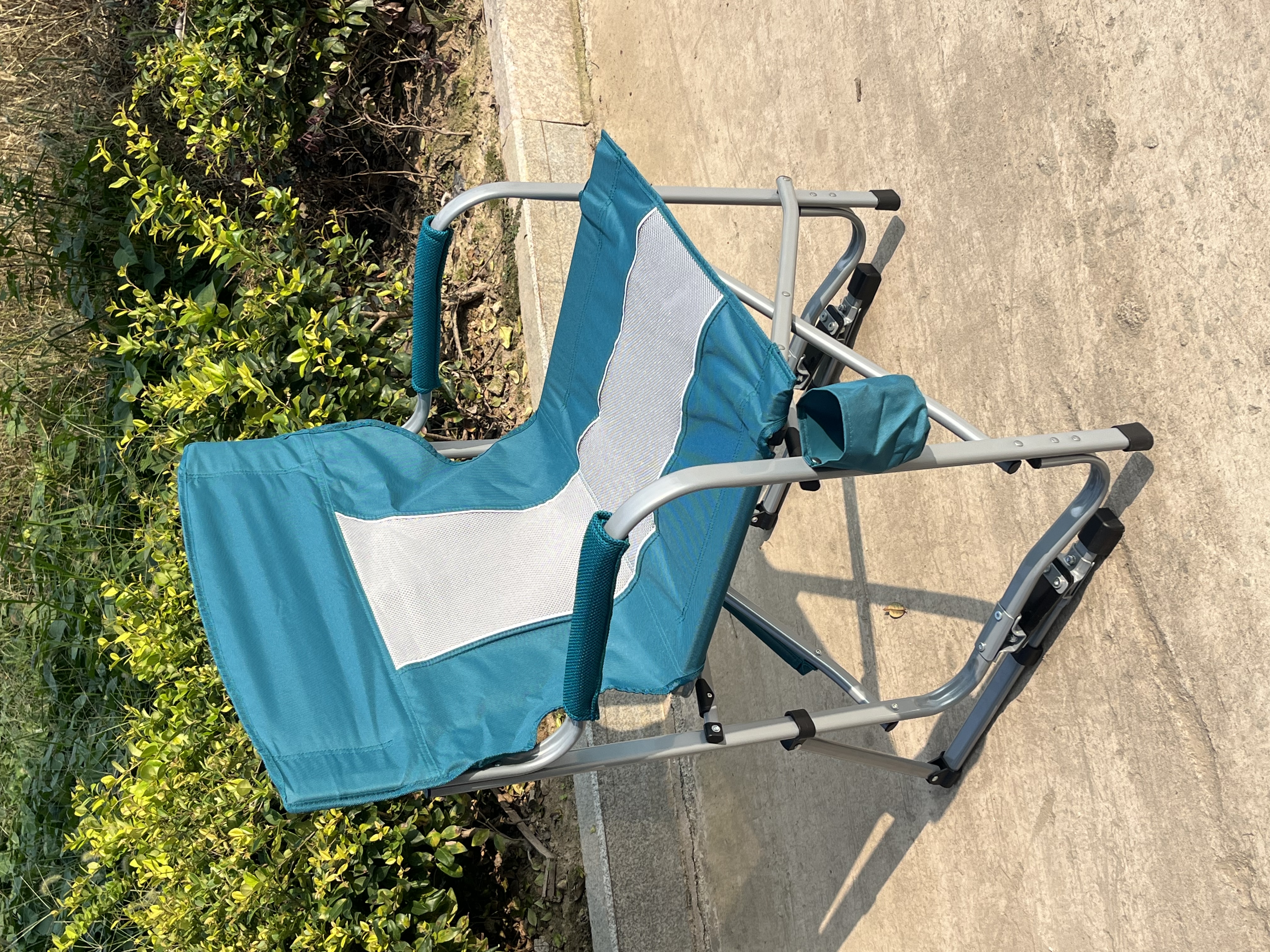 户外折叠椅摇摆椅导演椅休闲沙滩椅露营椅舒适透气靠背摇摇椅钓鱼椅详情图13