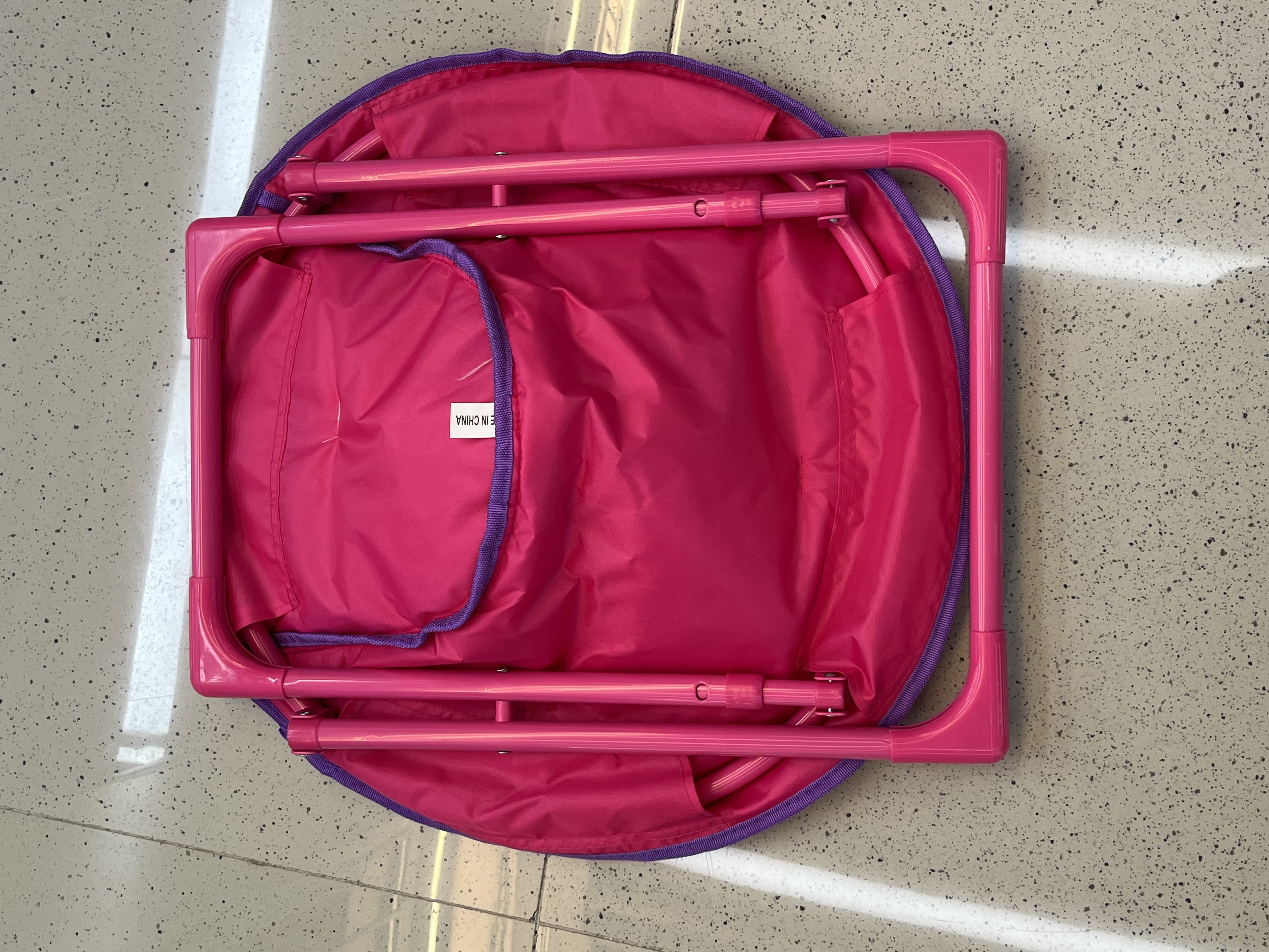 儿童月亮椅懒人椅太阳椅宝宝卡通折叠靠背椅休闲板凳幼儿园小椅子 详情图12