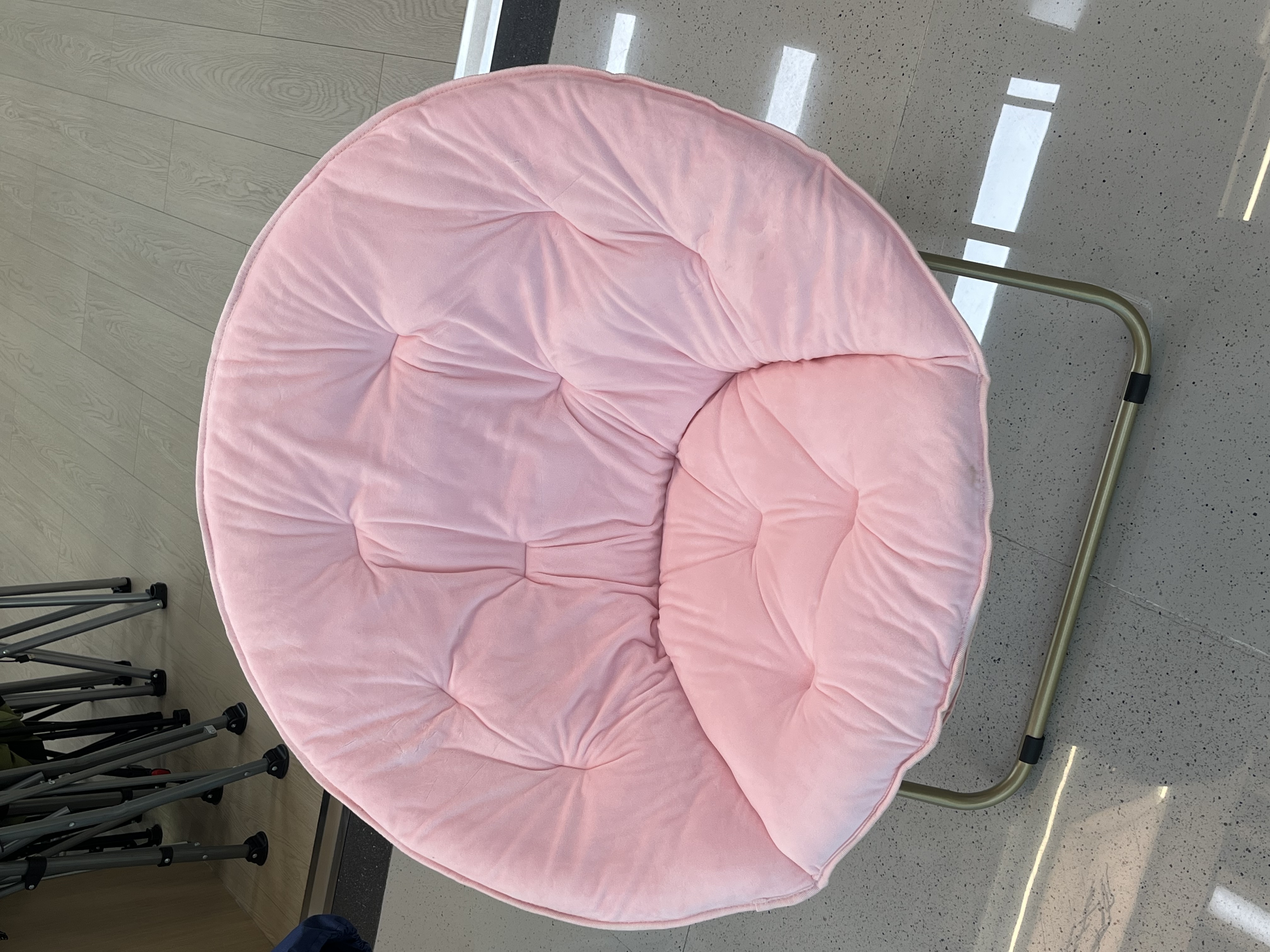 新款时尚大号成人月亮椅太阳椅懒人椅折叠椅雷达椅沙发椅详情图5