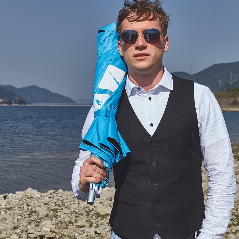 短节便携阳伞遮阳伞庭院伞户外防晒防紫外线夏季防晒用品