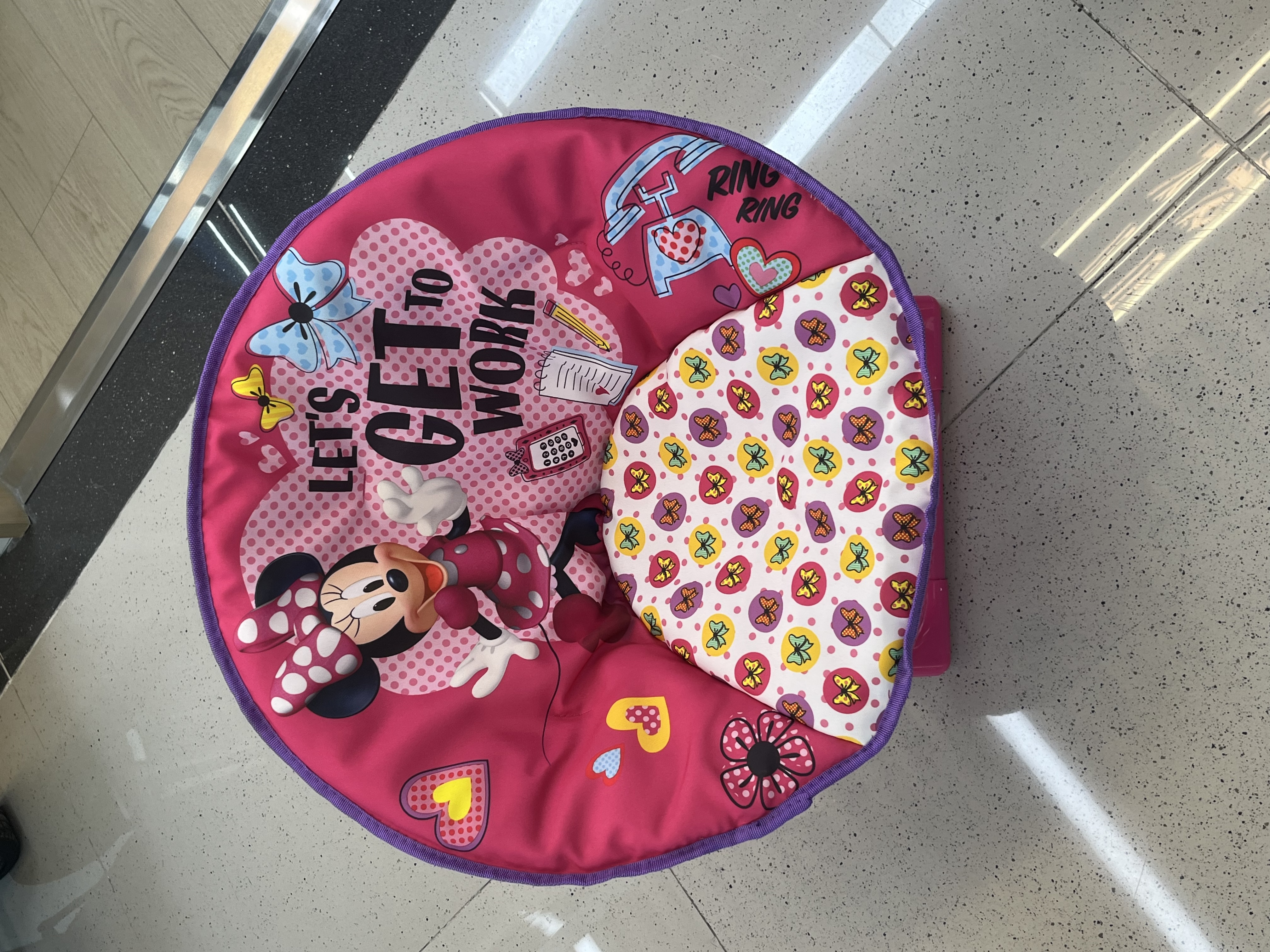 儿童月亮椅懒人椅太阳椅宝宝卡通折叠靠背椅休闲板凳幼儿园小椅子 详情图4