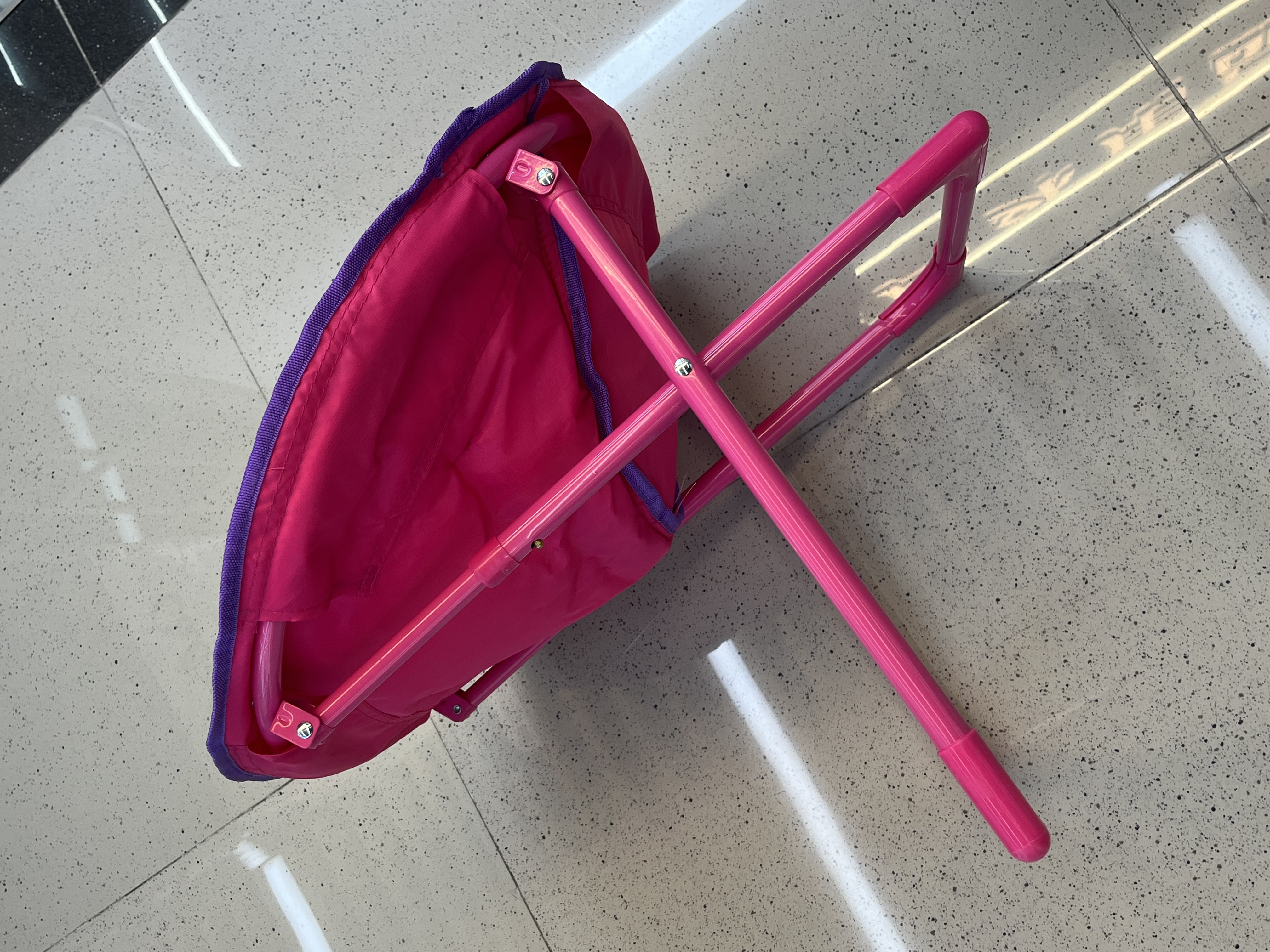 儿童月亮椅懒人椅太阳椅宝宝卡通折叠靠背椅休闲板凳幼儿园小椅子 详情图9