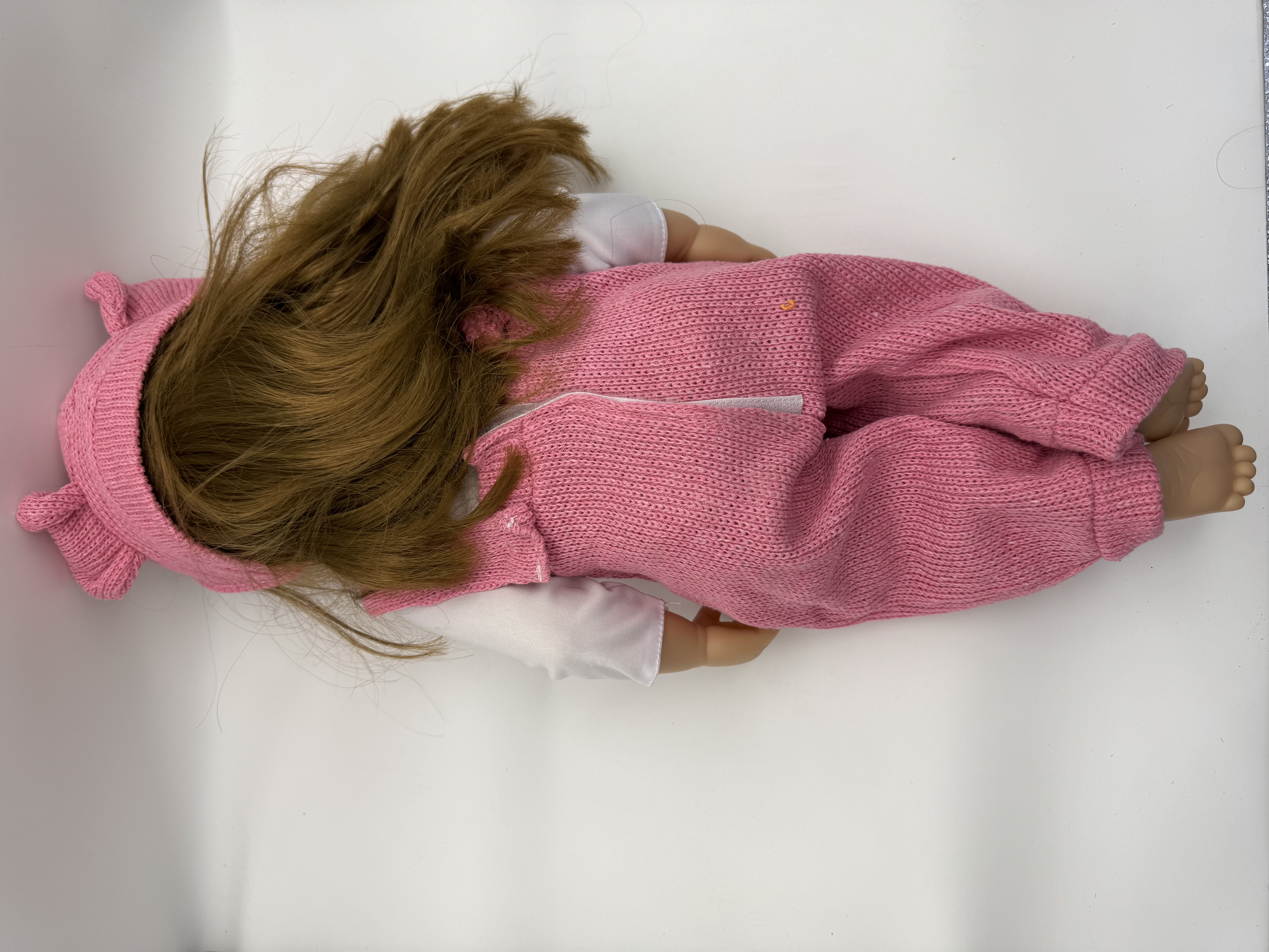 55厘米左右重生娃娃长头发全搪胶仿真娃娃玩偶大眼娃娃过家家女孩详情图7