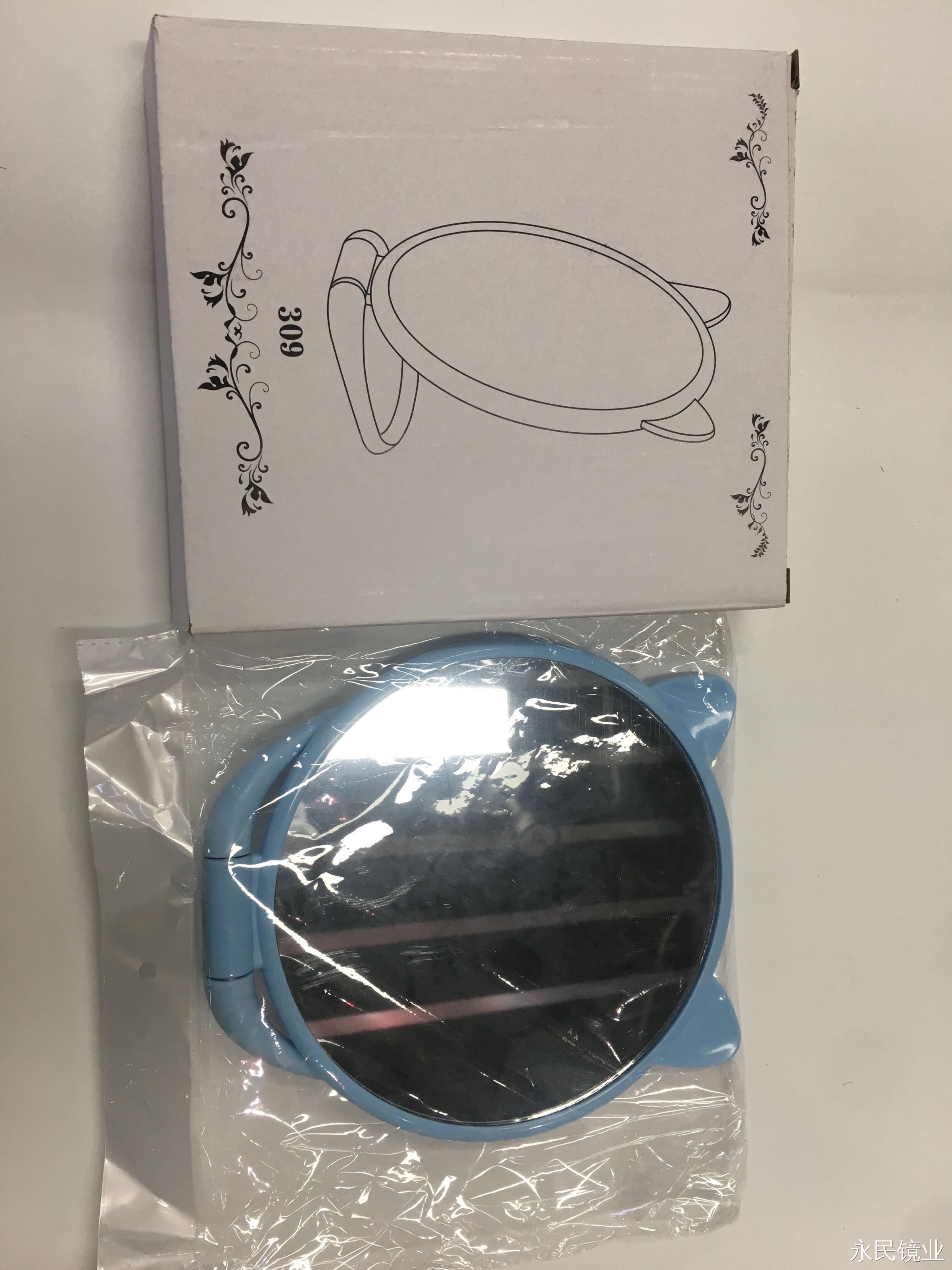 【 Yongmin Mirror Industry 】309 Cat Ear Hanging Mirror Factory Direct Sales, Export Wholesale details Picture