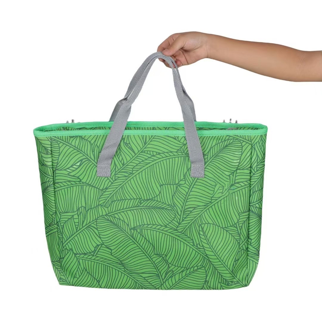 户外铝合金沙滩椅背包式折叠椅调档保温包扶手椅露营休闲躺椅详情图4