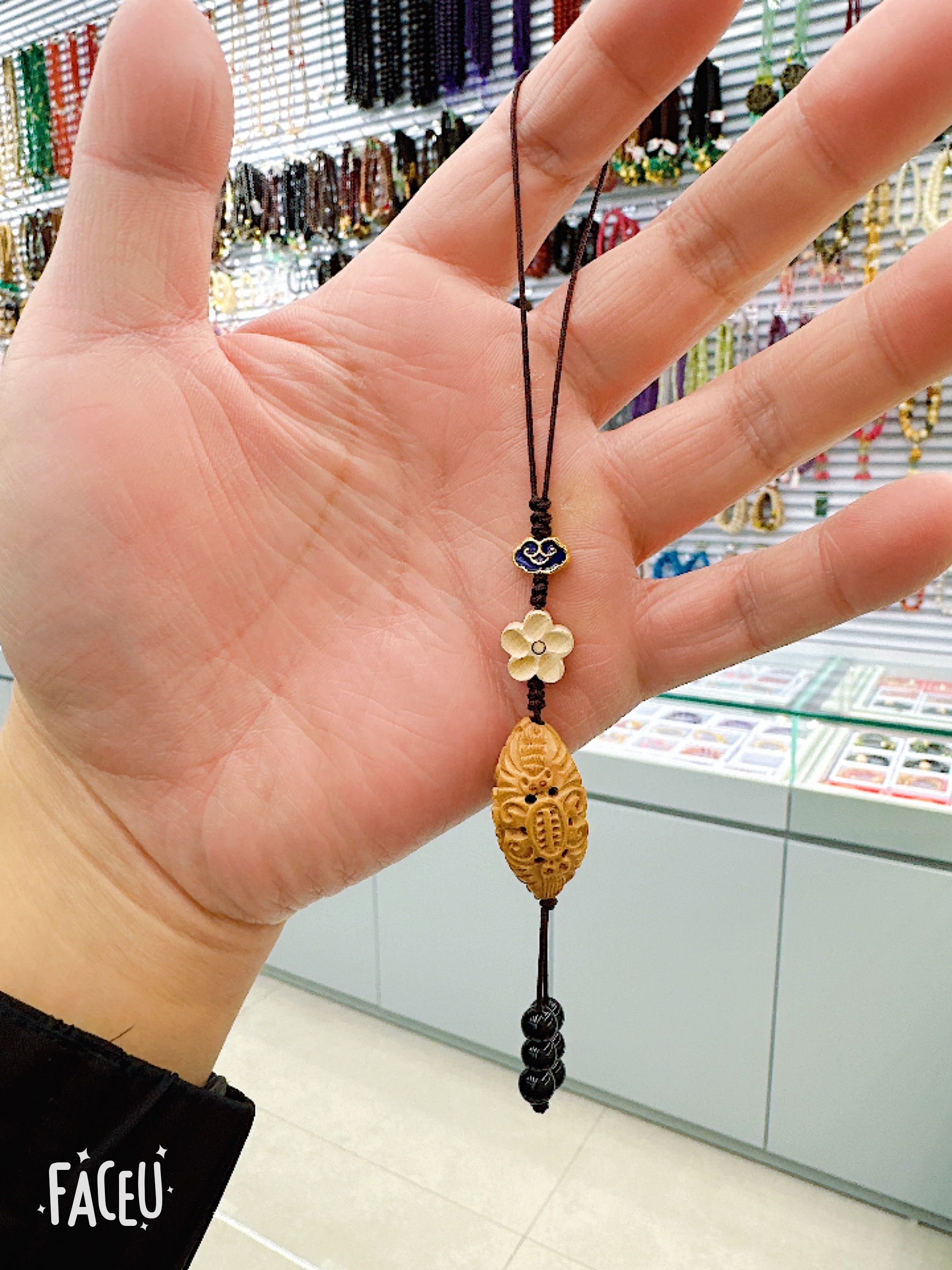 时尚短款手机链女款斜挎挂件配件长款多彩百搭潮流手机挂饰详情图3