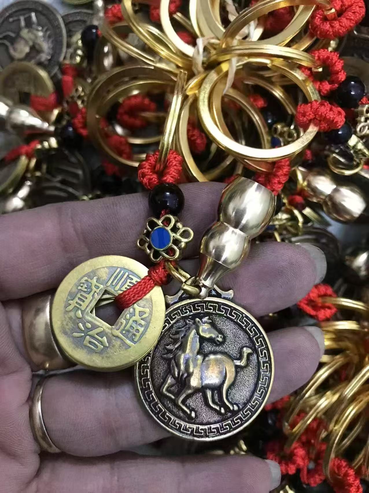 合金钥匙扣蛋糕装饰套装怪奇物语树脂配件