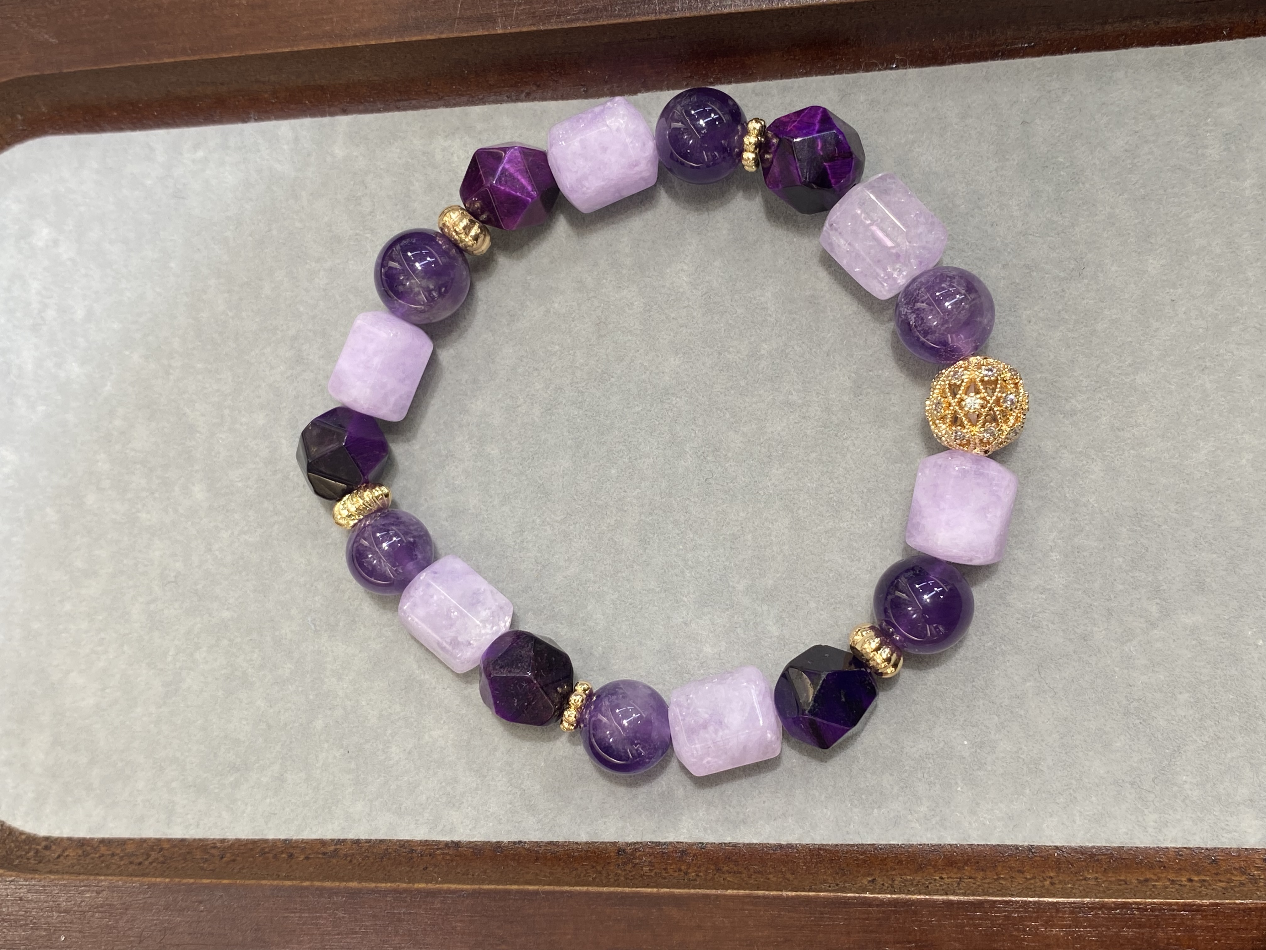 天然水晶 紫水晶产品图