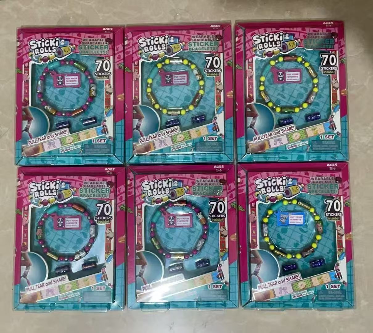 DIY琉璃手串时尚饰品女款简约百搭手饰品手链潮流百搭款