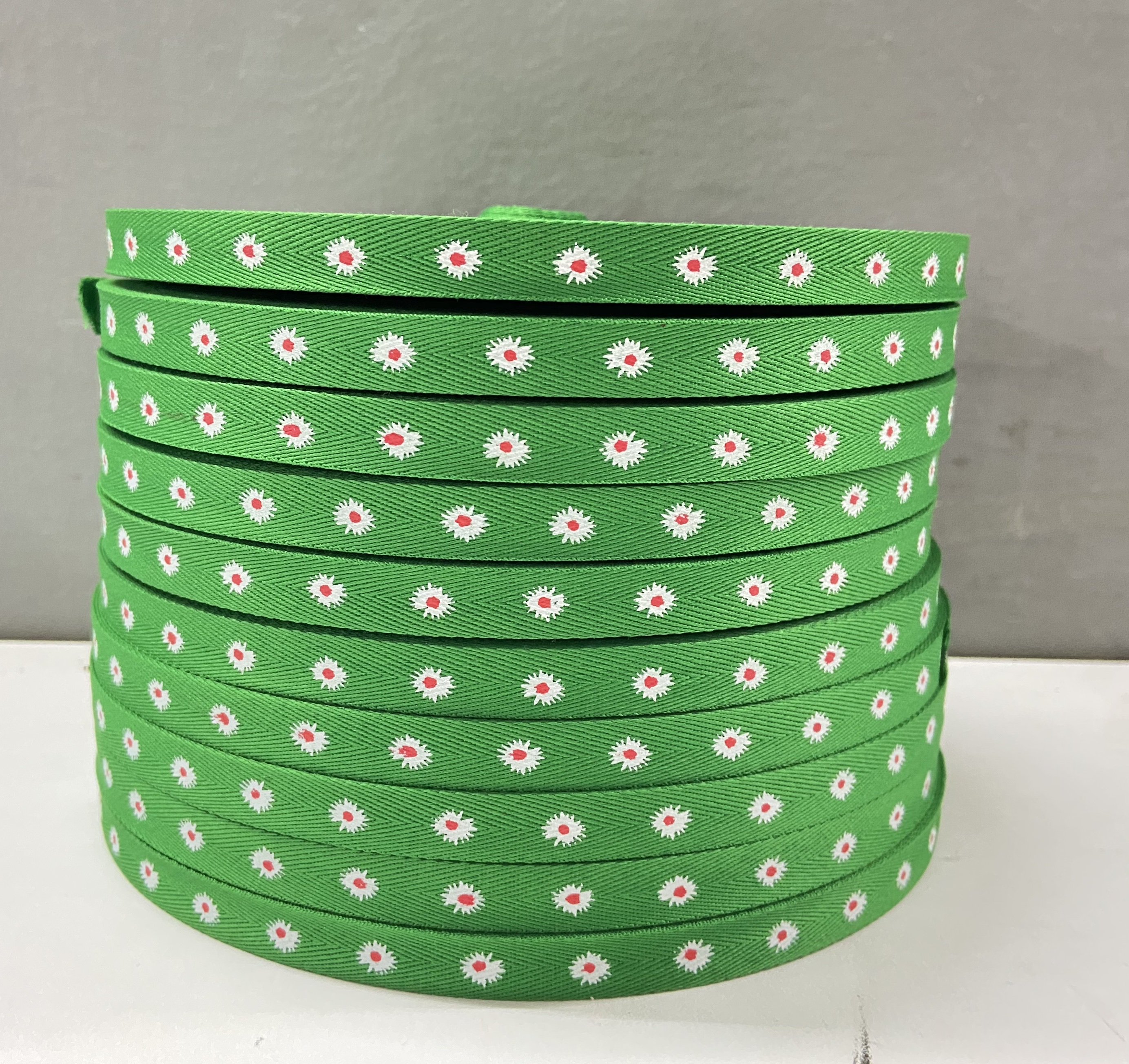 1cm herringbone cotton woven tape, precise color registration printing, ribbon bow decoration, handcrafted material, multi-color woven tape, details, DIY accessories, colorful ribbons Item Picture