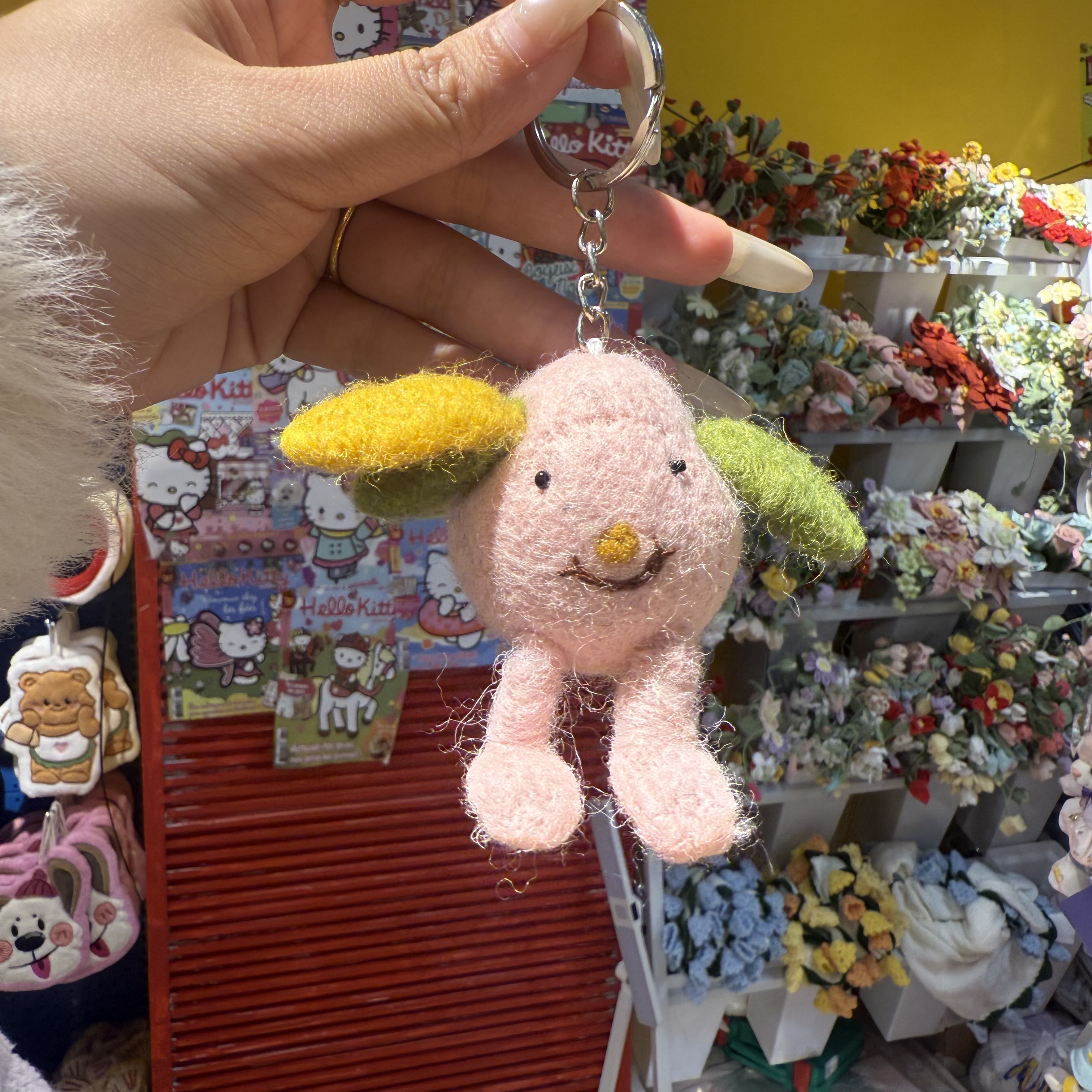 羊毛毡挂件羊毛