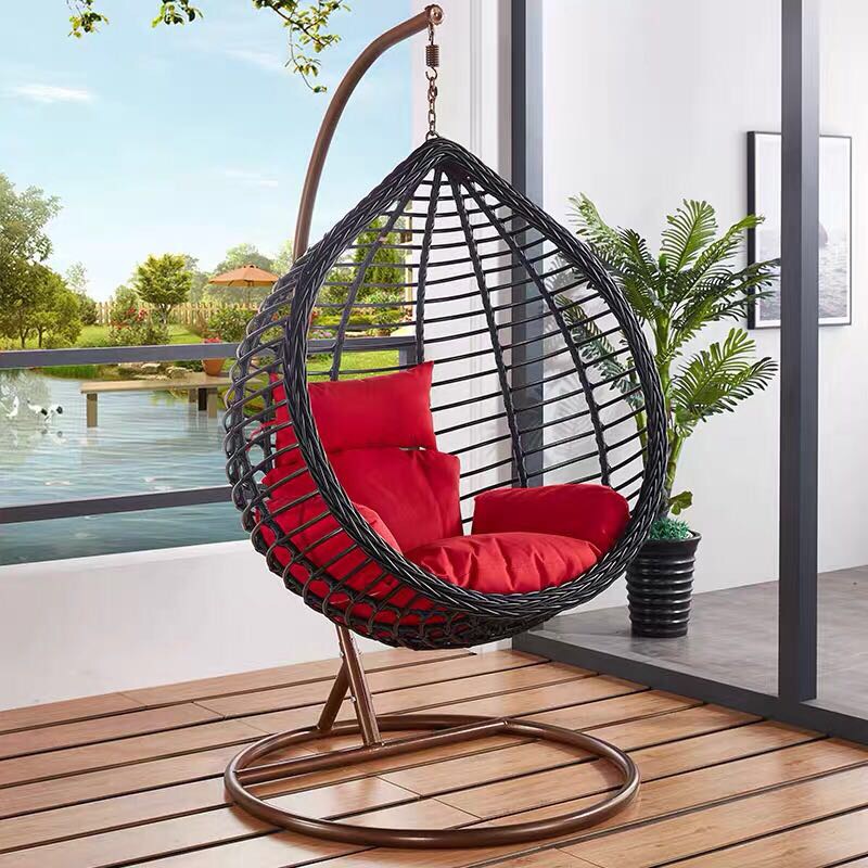 吊椅吊篮藤椅 成人室内秋千摇椅家用阳台单人鸟巢懒人椅摇篮椅