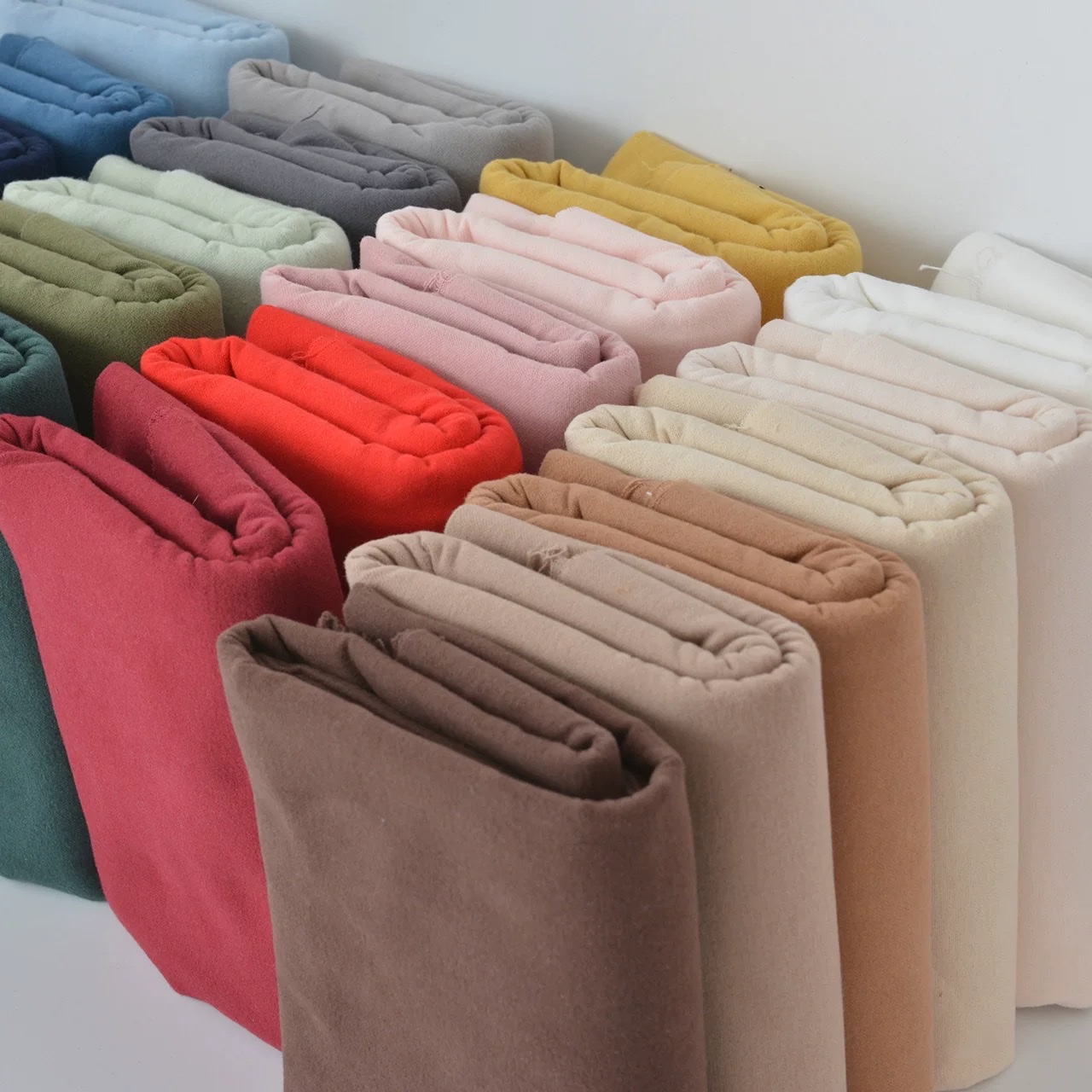 Colorful pure cotton fabric handmade clothing, home wear, cotton-padded clothes and bedding, all cotton matte plain and solid color cotton fabric