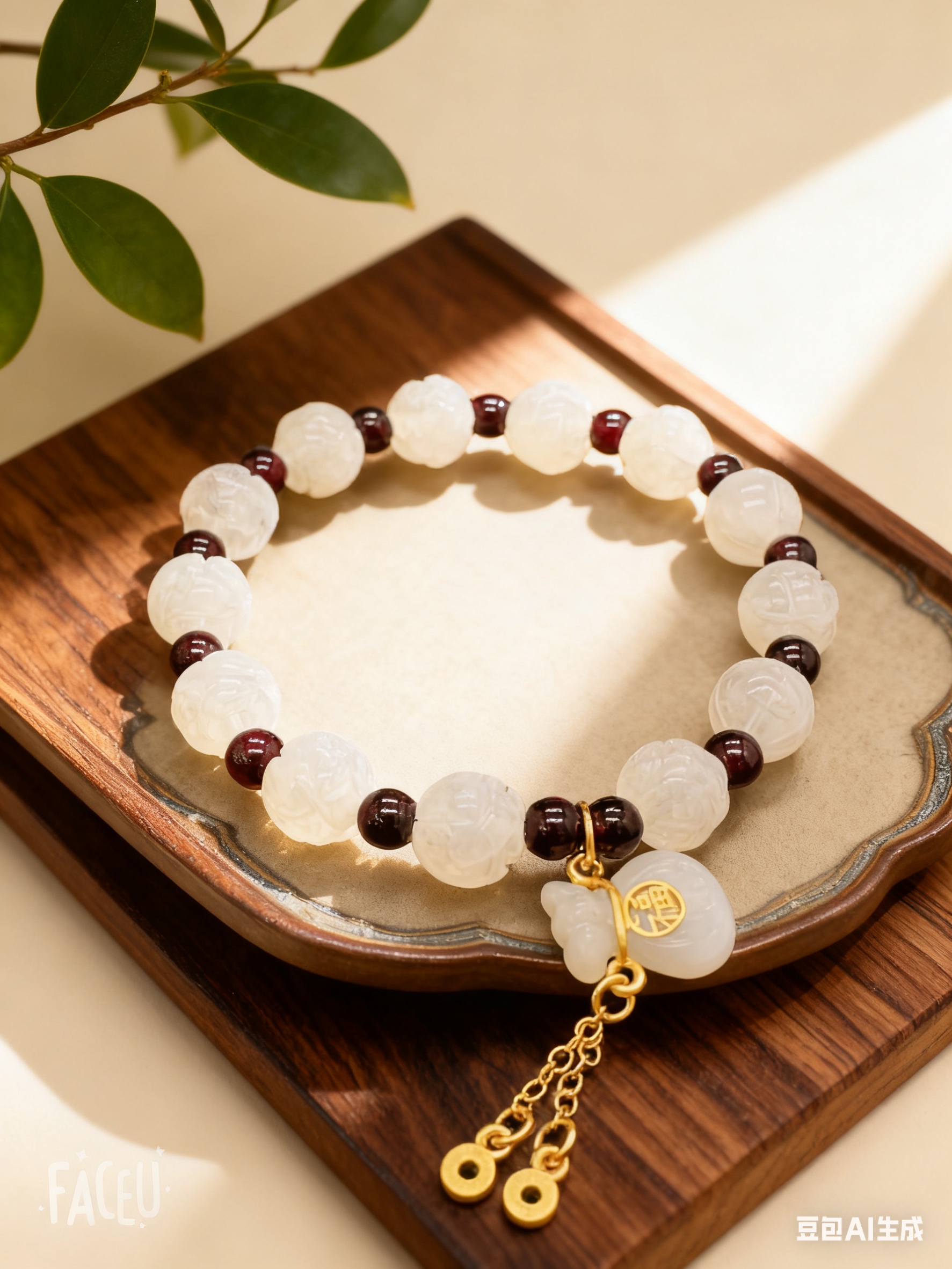 金丝玉雕刻莲花有钱花系列合香珠文玩手串中药手串天然材质手工编织多款可选