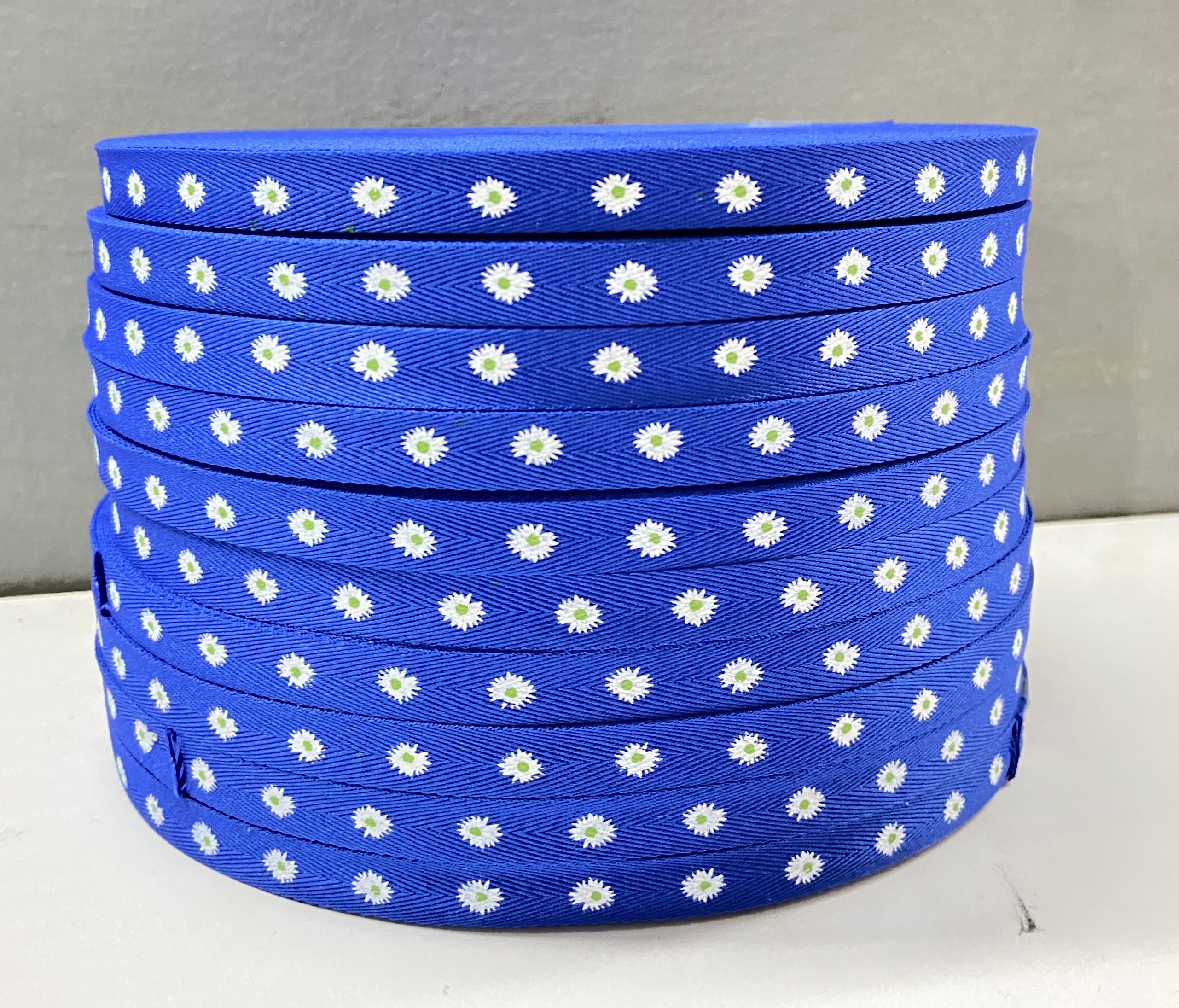 1cm herringbone cotton woven tape, precise color registration printing, ribbon bow decoration, handcrafted material, multi-color woven tape, details, DIY accessories, colorful ribbons details Picture