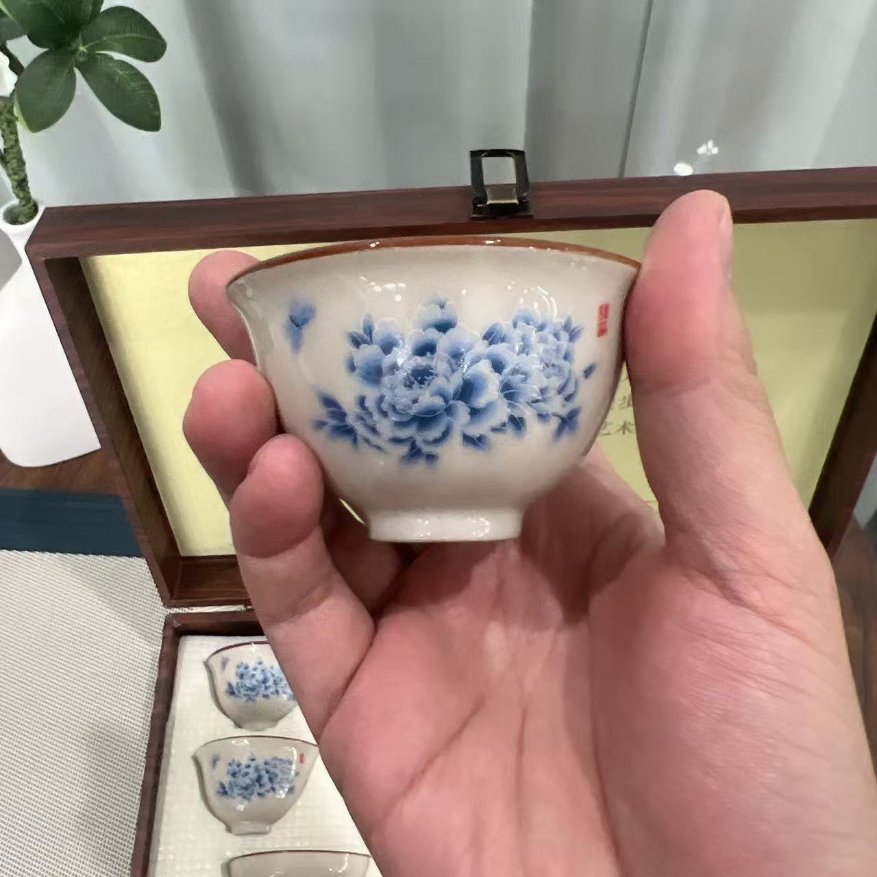 福茶具玻璃茶具套装商务礼品茶具套装高档实用茶具礼盒送礼商务礼品茶具套装茶具细节图