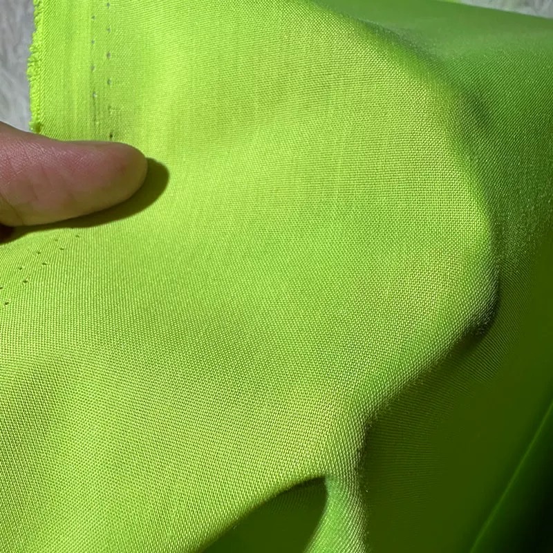 Encrypted high-density green fabric polyester-cotton Correa shirt, shirt diy fabric clothing, poplin country fabric Application Scenario