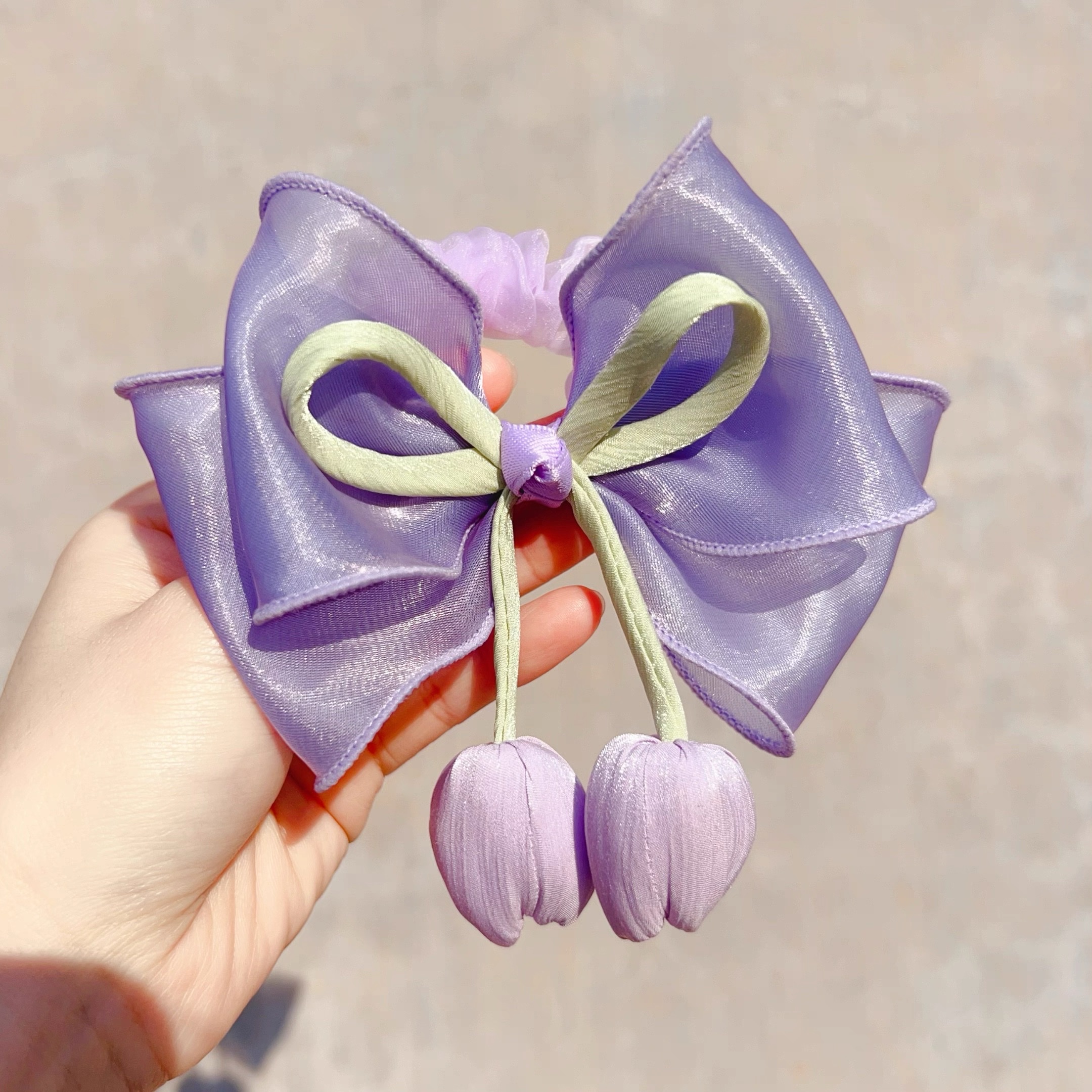 Children's hair accessories, girls' hair bands, headwear, baby hair ties Application Scenario