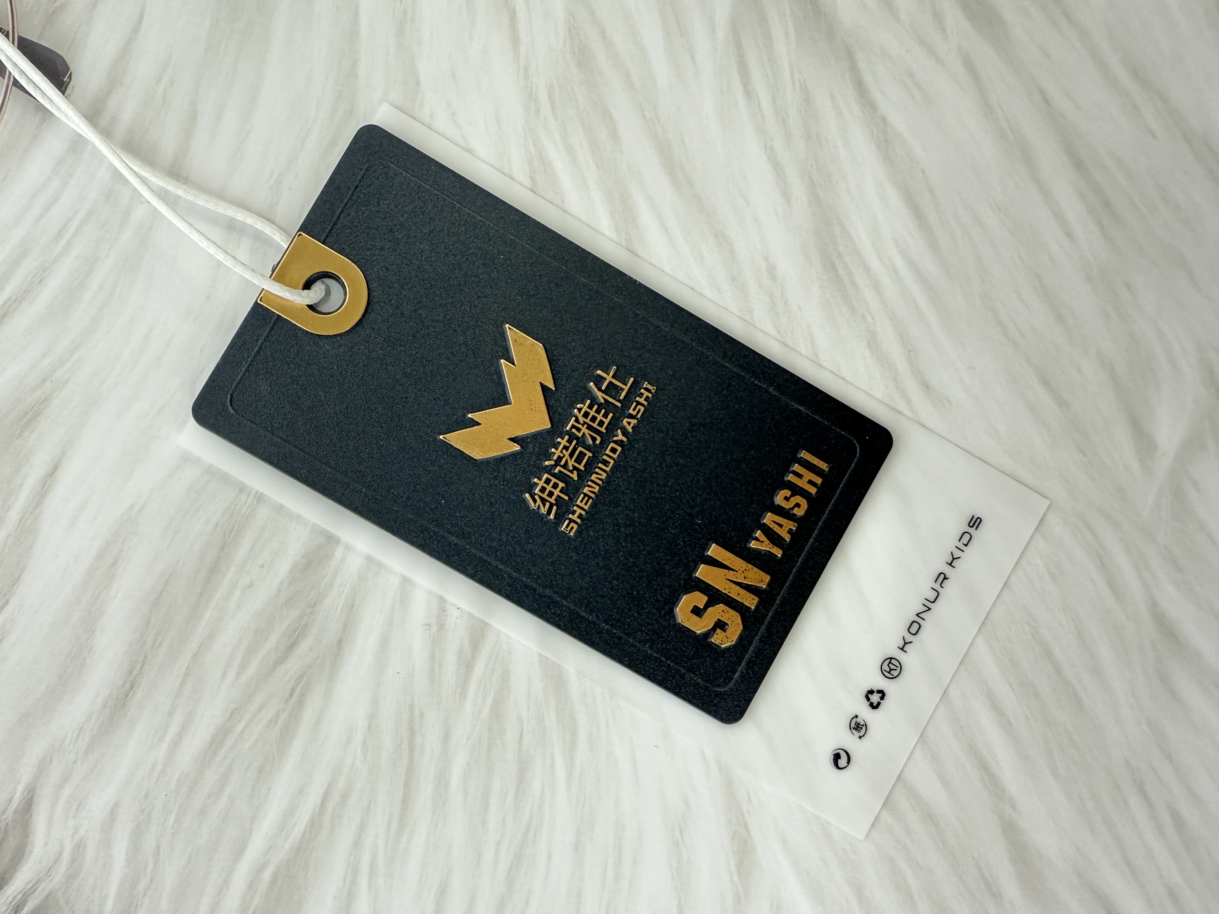 商标吊牌服装辅料高品质定制个性设计时尚简约耐用标签配件详情图4