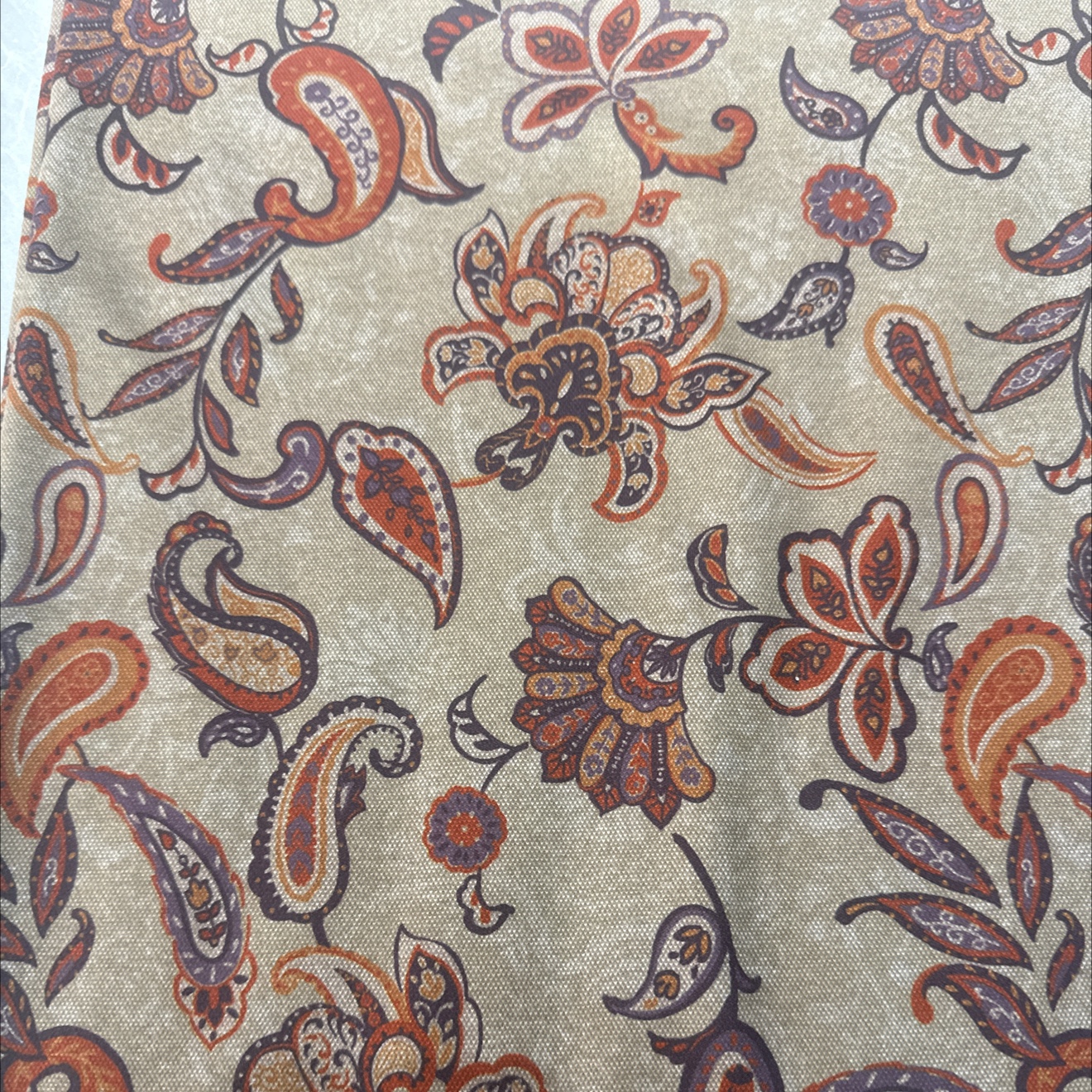 Polyester printed fabric, soft to the touch, colorful and fashionable home clothing fabric, 5 khaki