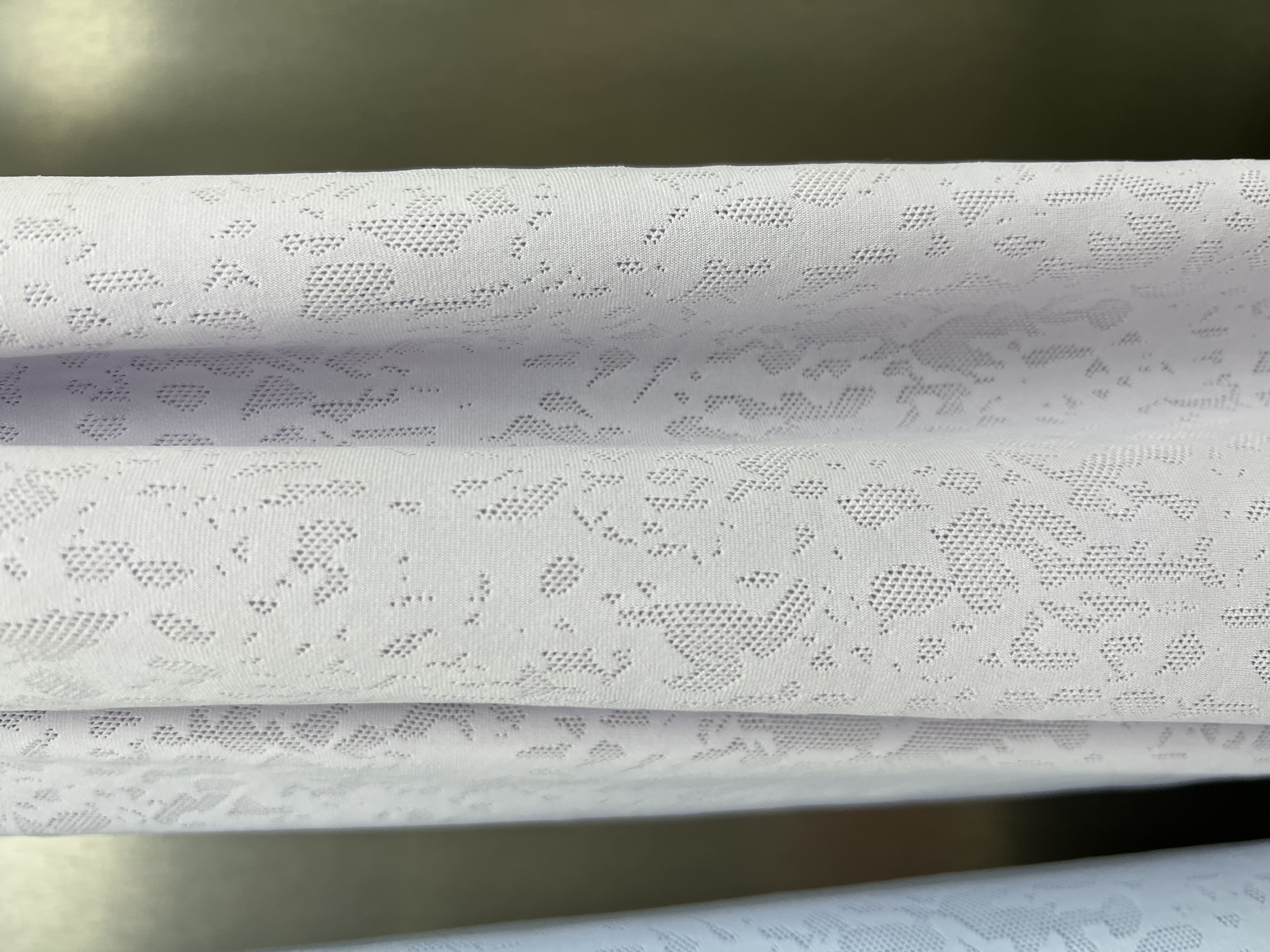 Quick-drying breathable sports and fitness knitted leopard print fabric Specification image