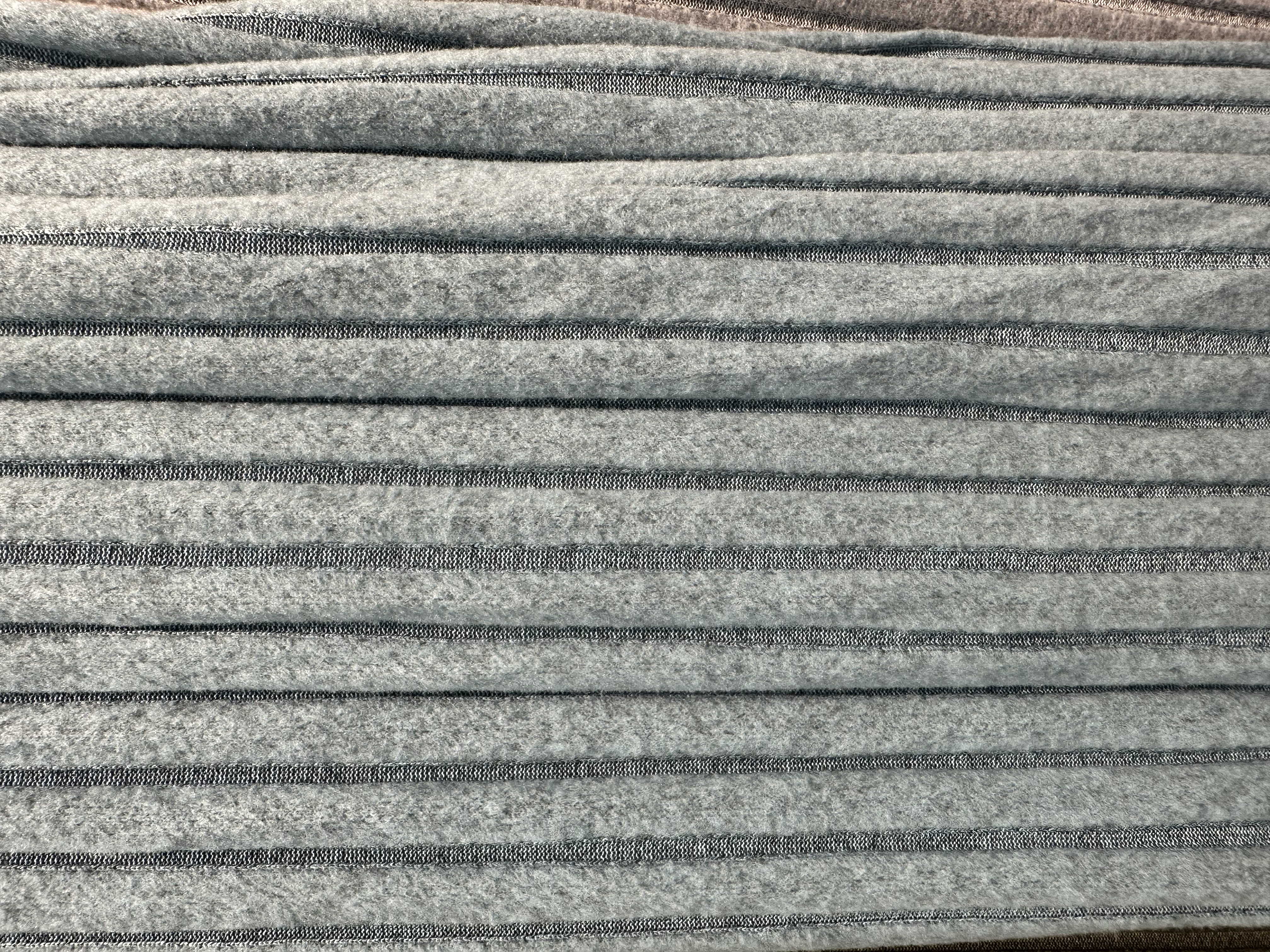 Fleece fabric 12*4· Ribbed freely cut, high elasticity base knitted fine texture fabric for warmth, factory direct sales fabric