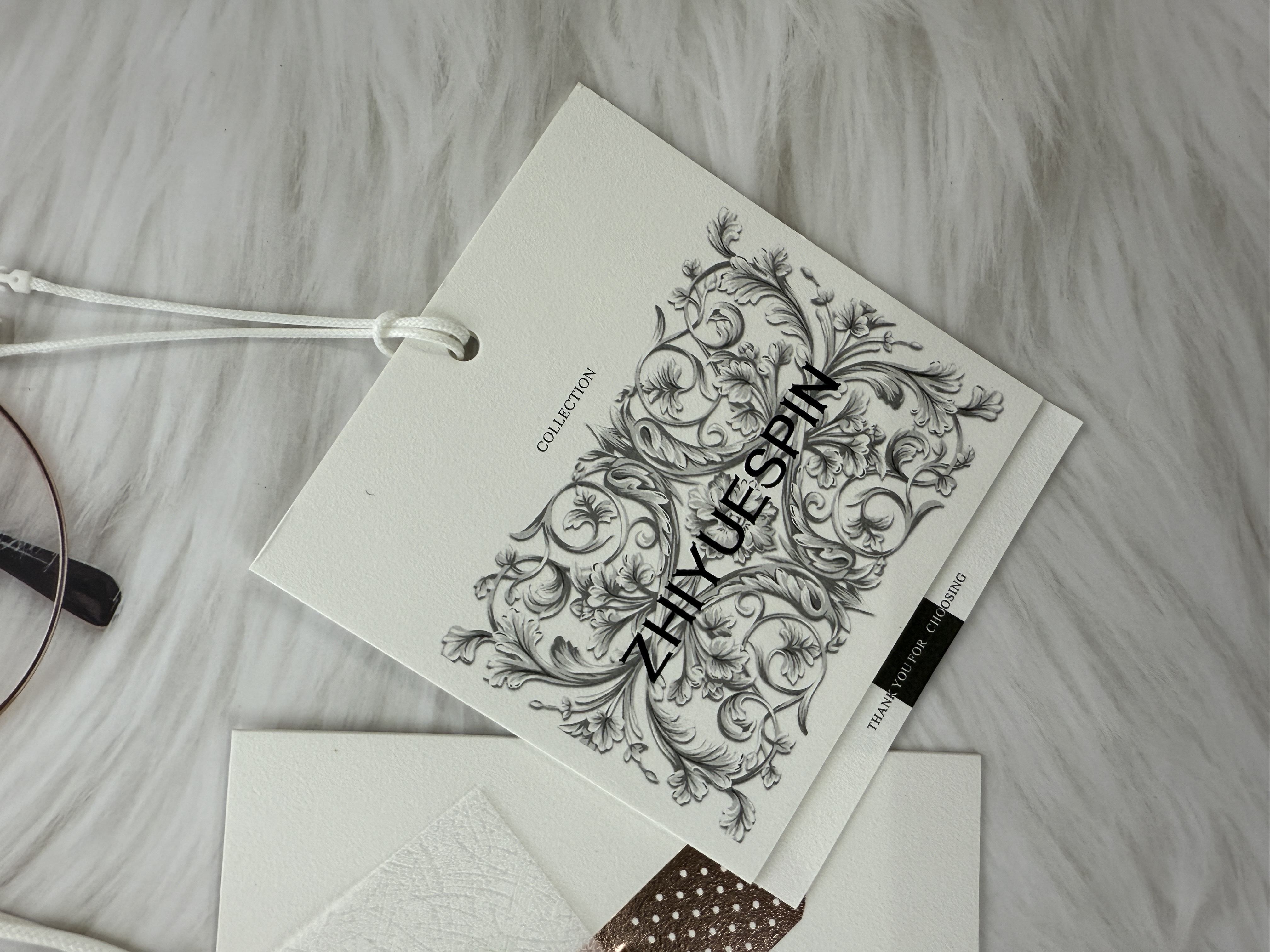 商标吊牌服装辅料高品质定制个性设计时尚简约耐用标签配件详情图6