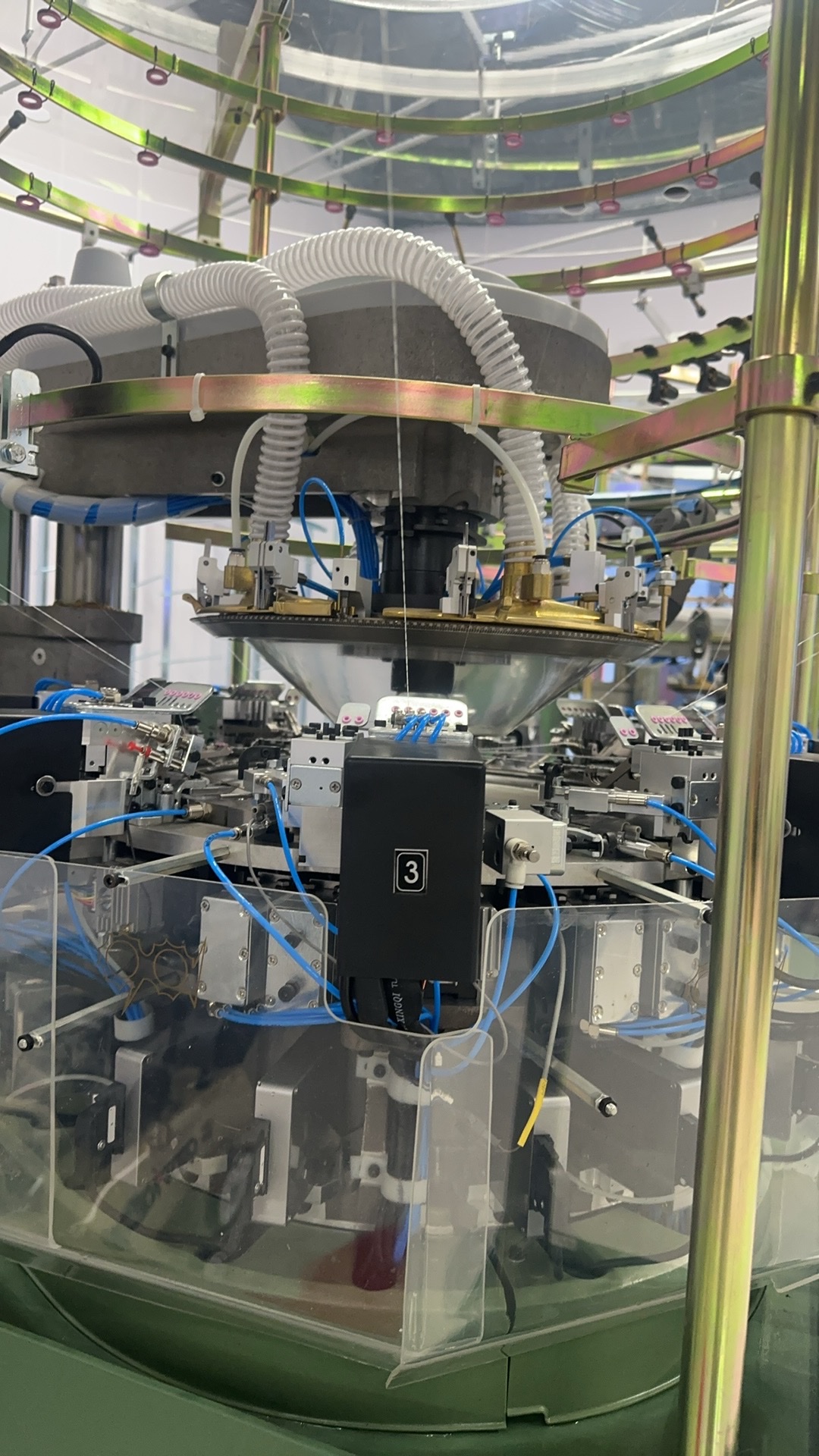 Fully automatic seamless underwear textile machine circular loom Item Picture