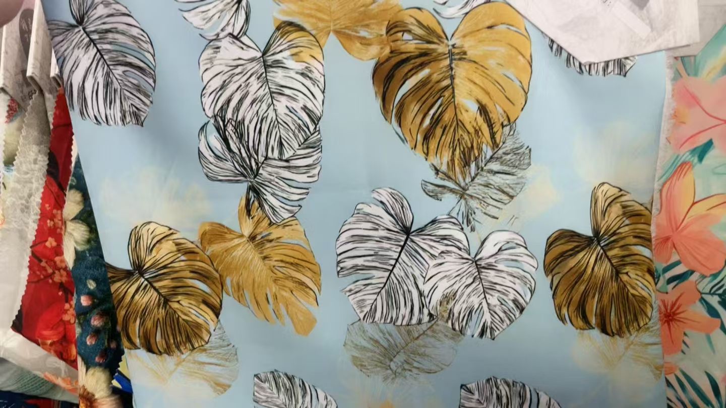 Printed fabric details Picture