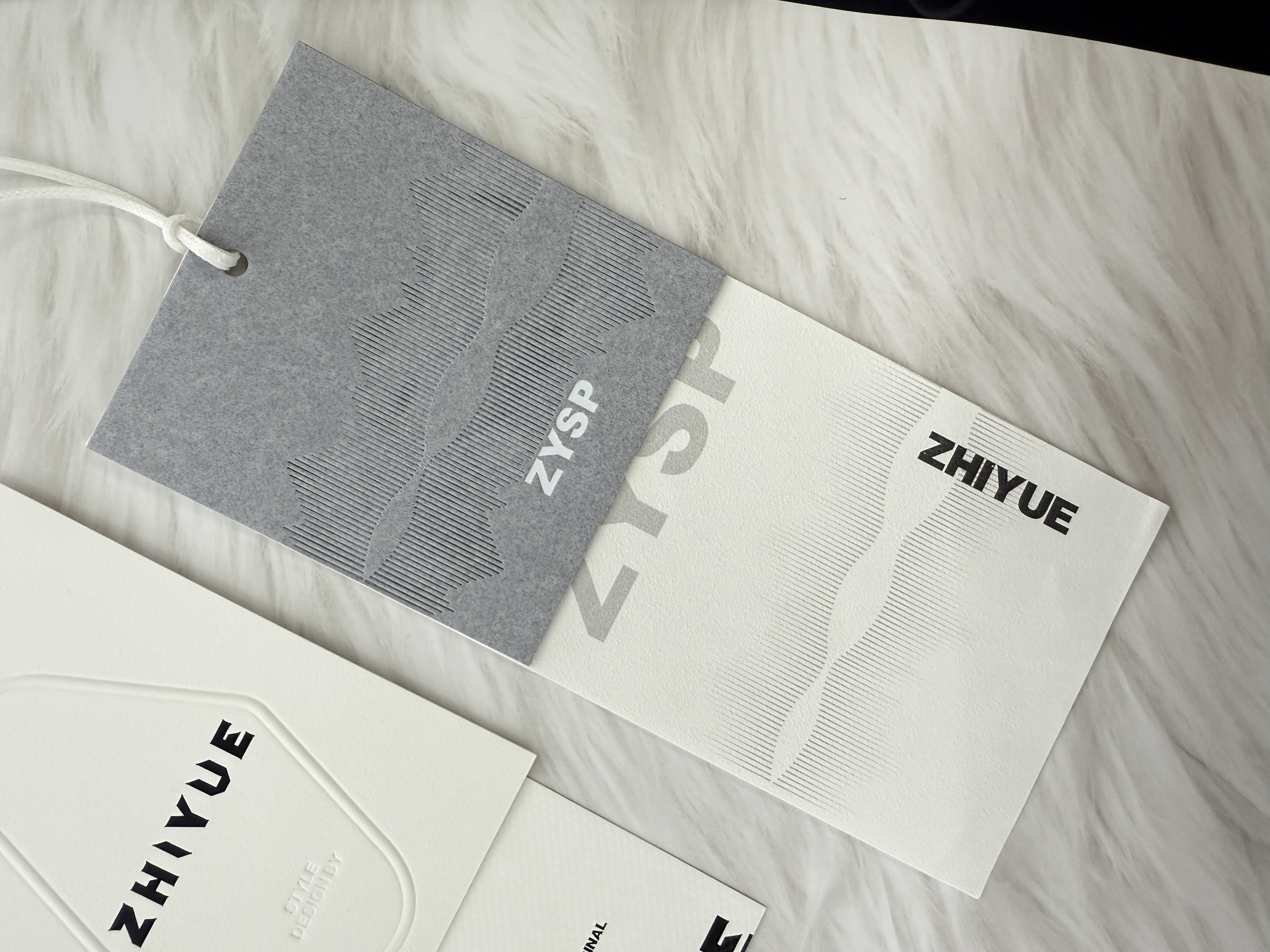 商标吊牌服装辅料高品质定制个性设计时尚简约耐用标签配件详情图11