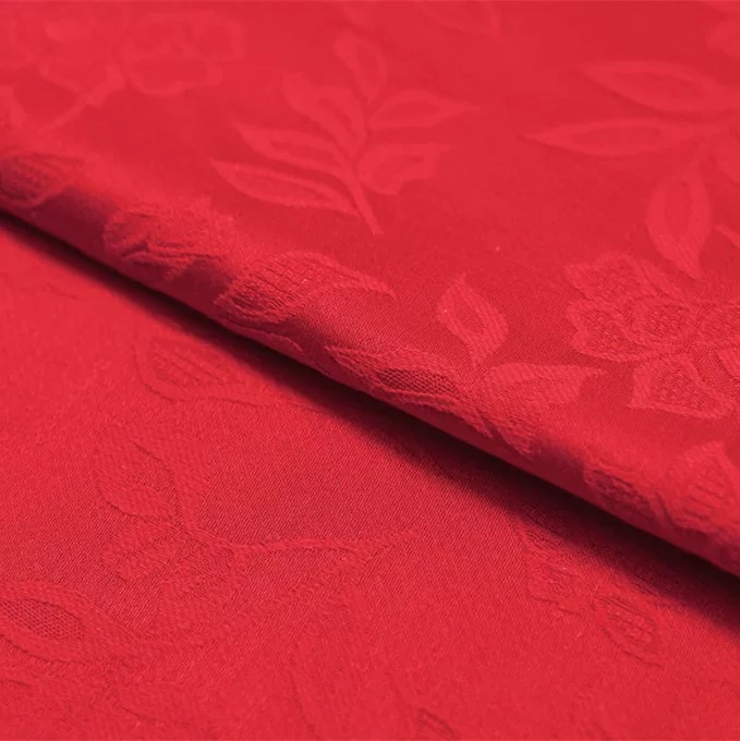 Thick cotton and linen double-sided jacquard fabric for early spring, autumn and winter clothing, thickened in 7 colors to choose from Item Picture