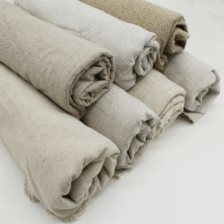 Plain sand-washed pure linen, raindrop linen, Hanfu, cotton and linen home textiles, bedding, home coverings, diy handcrafted patchwork fabric Specification image