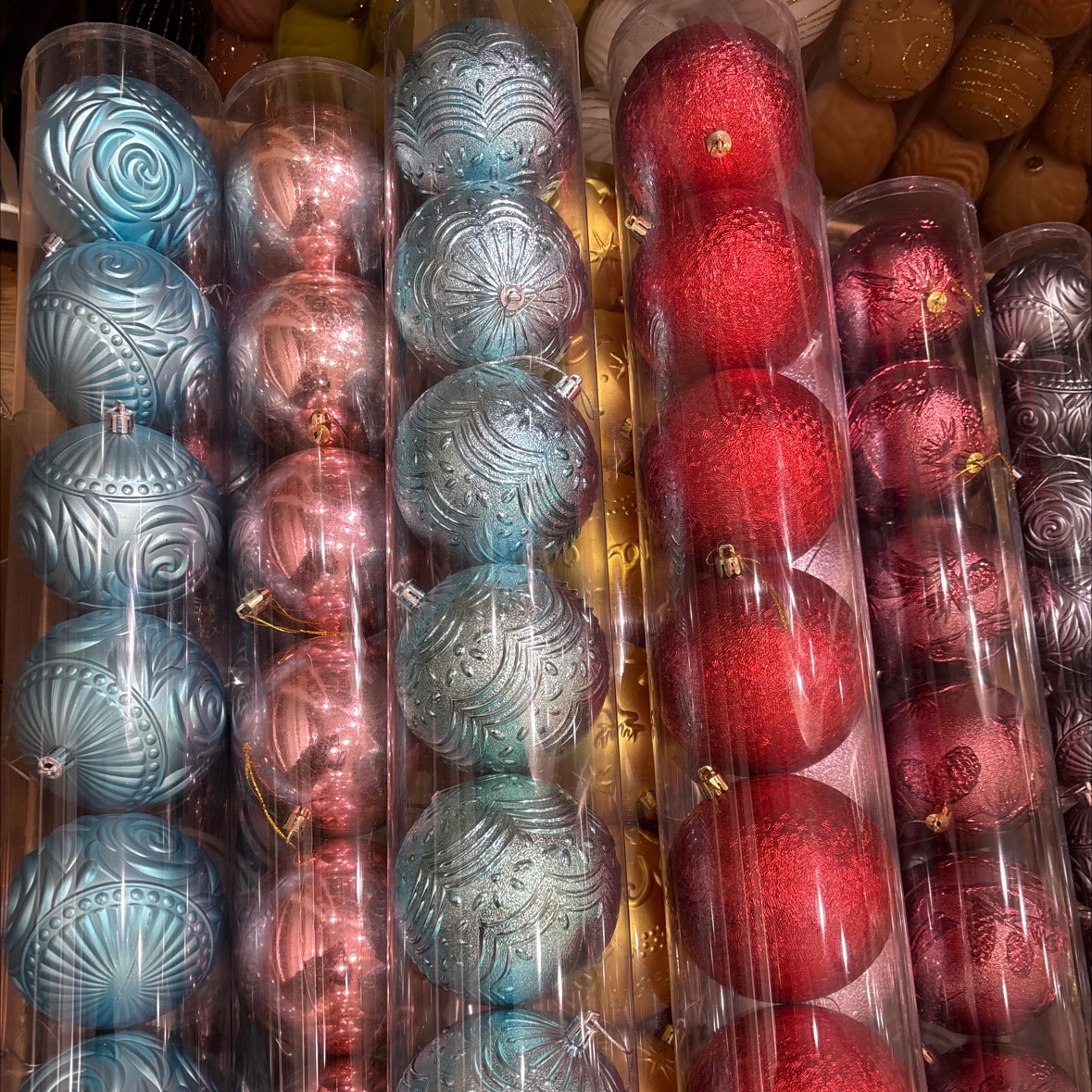 圣诞装饰品/圣诞树装饰/圣诞挂件/圣诞球-10CM