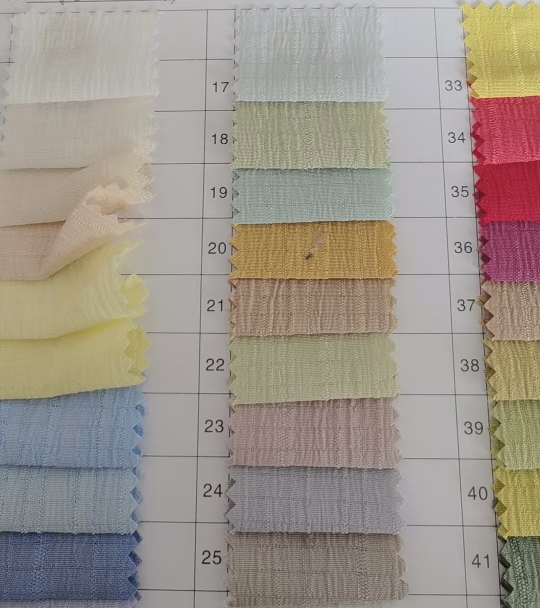 Ткань из хлопка из хлопка, весенняя и летняя одежда из полиэстера details Picture
